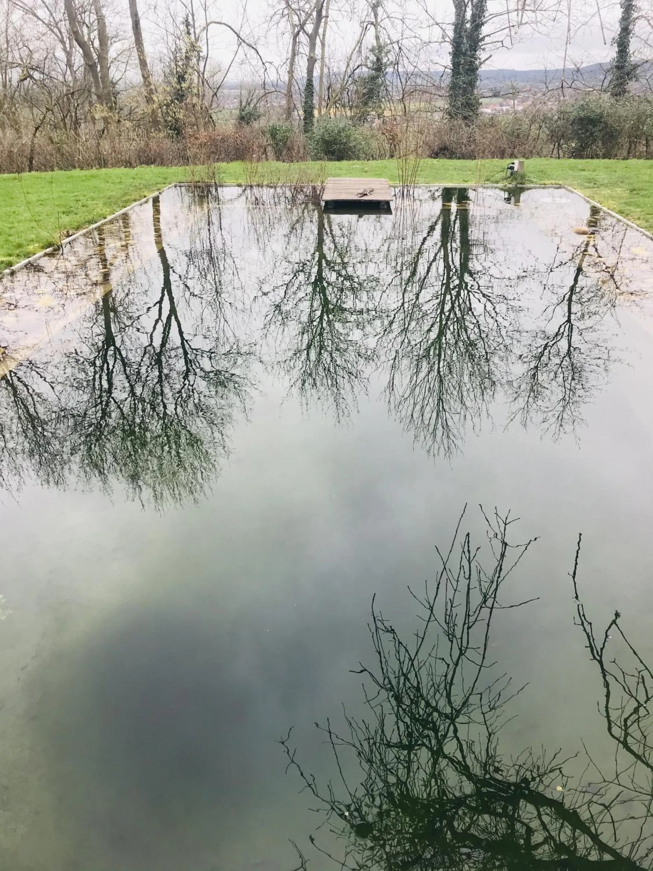 Pool view in Panacée Guesthouses