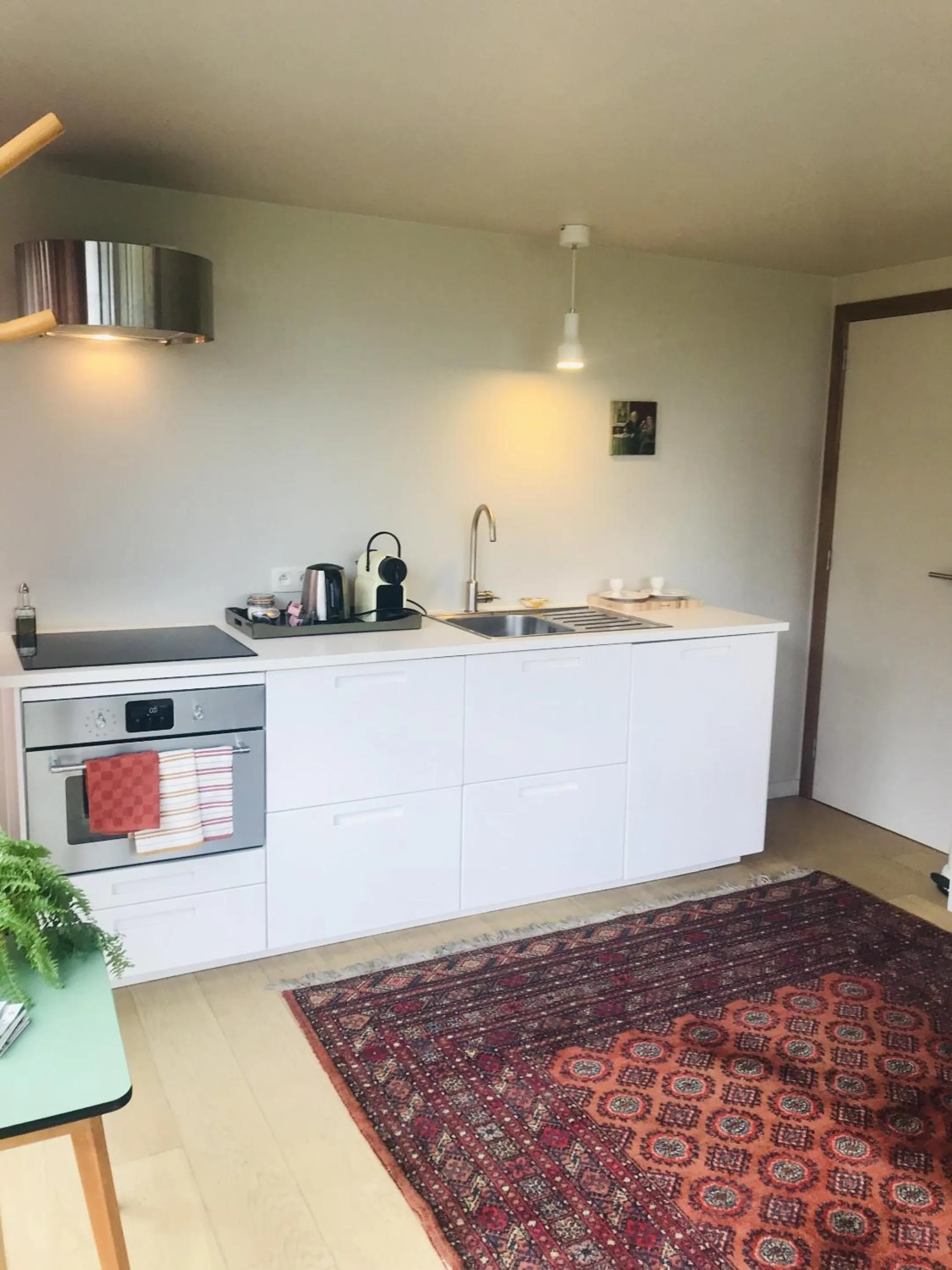 Kitchen or kitchenette in Panacée Guesthouses