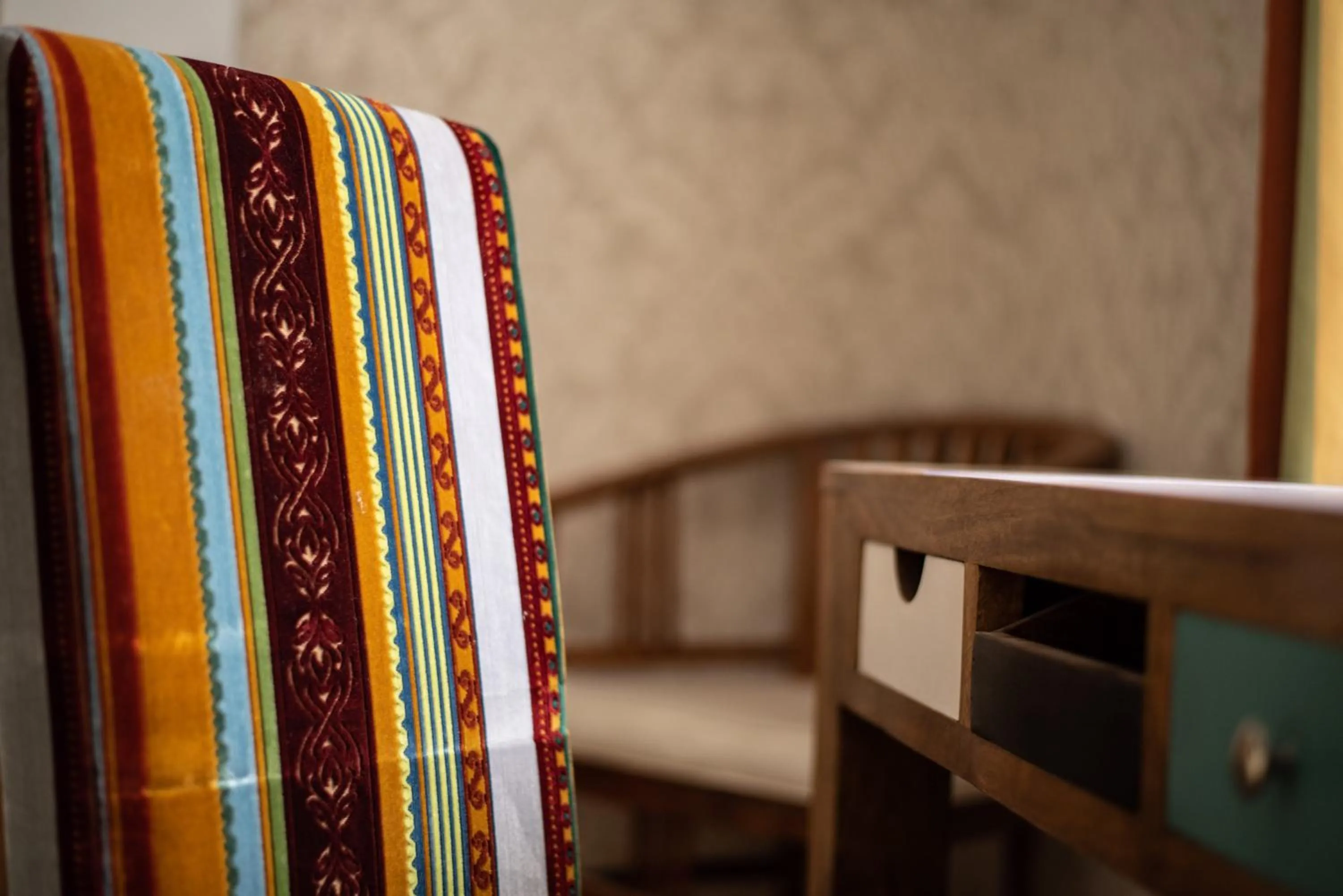 Decorative detail, Bed in Hotel Kurfürstenhof