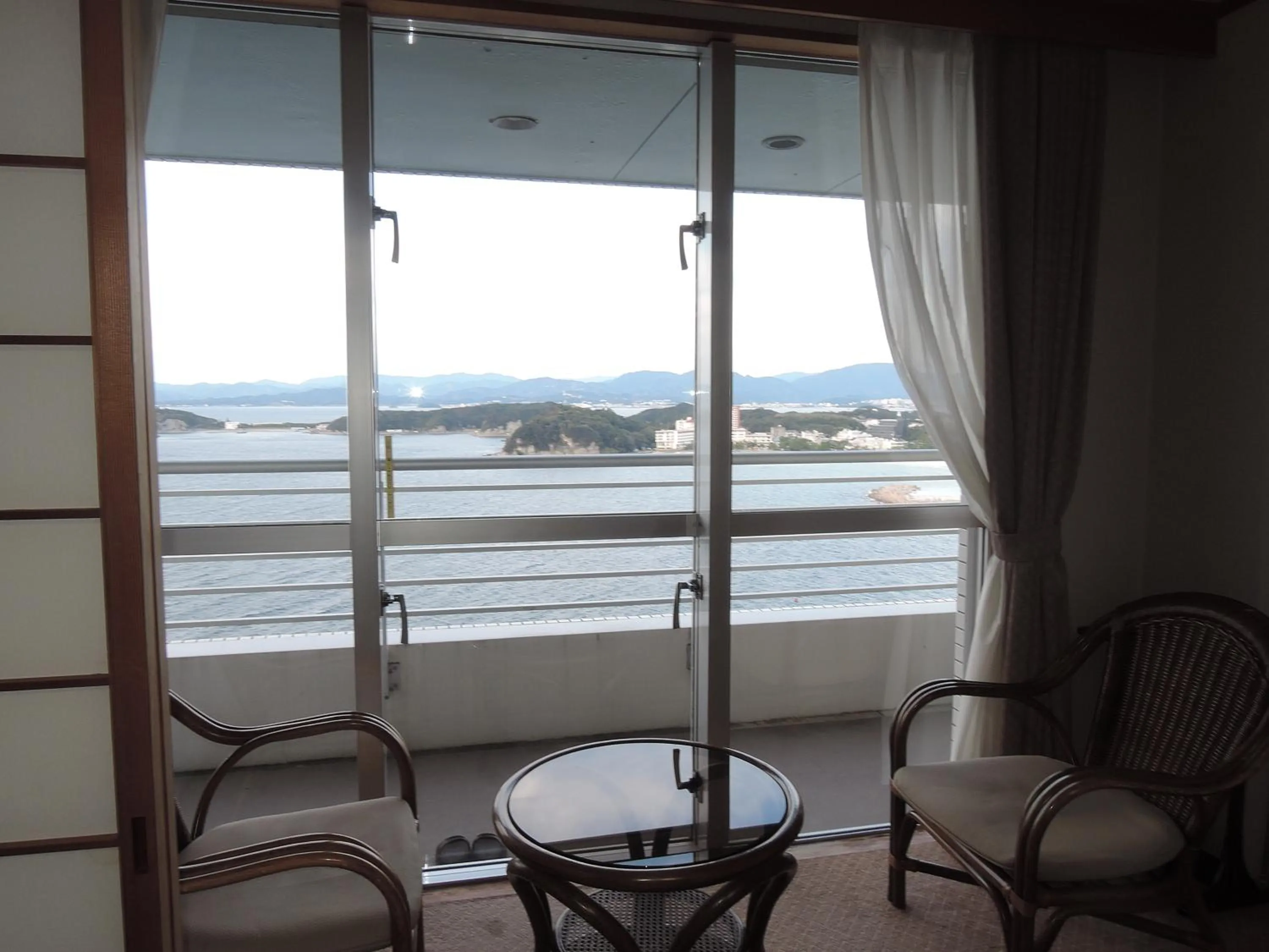 Sea view in The Gran Resort Elegante Shirahama