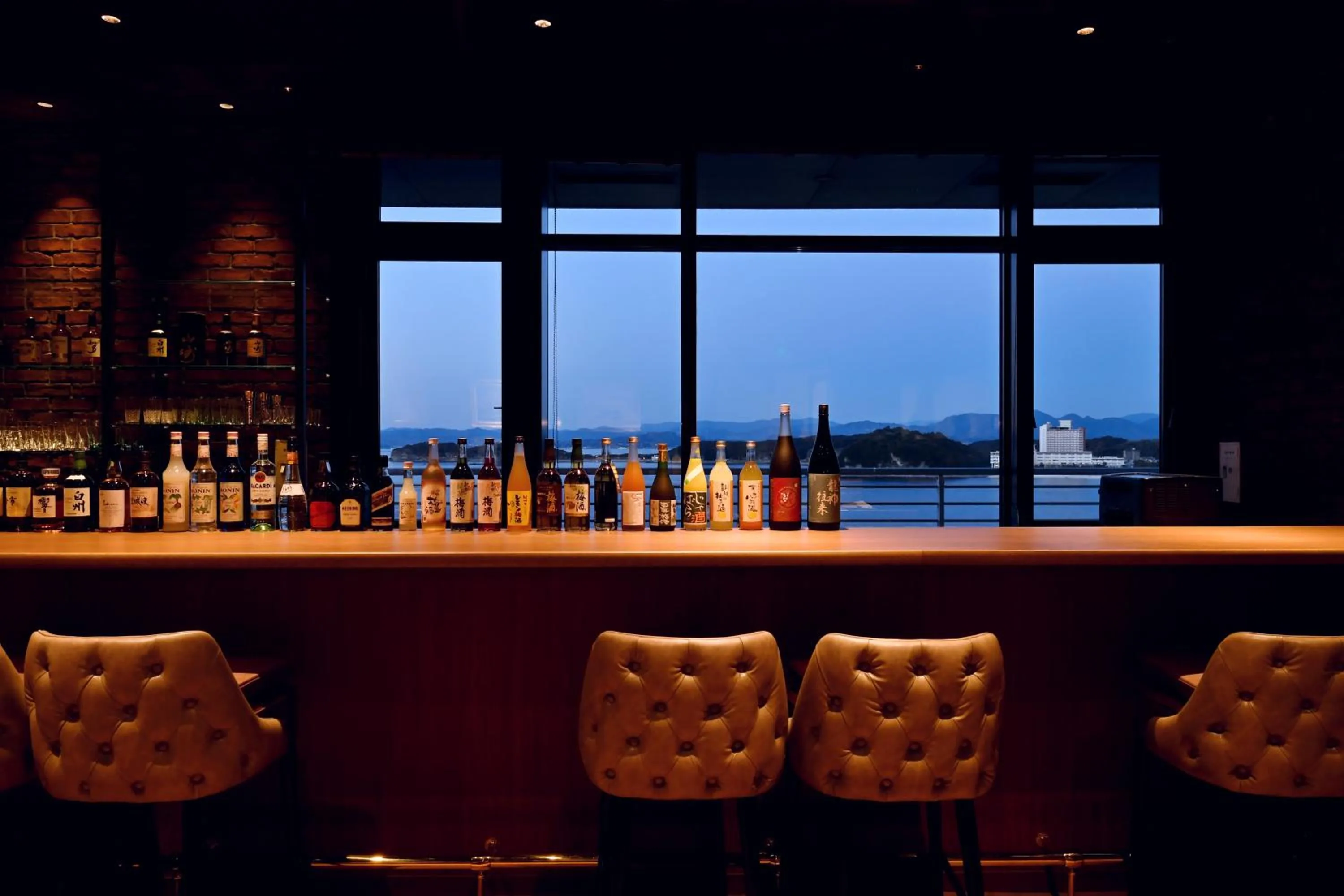 Lounge or bar in The Gran Resort Elegante Shirahama
