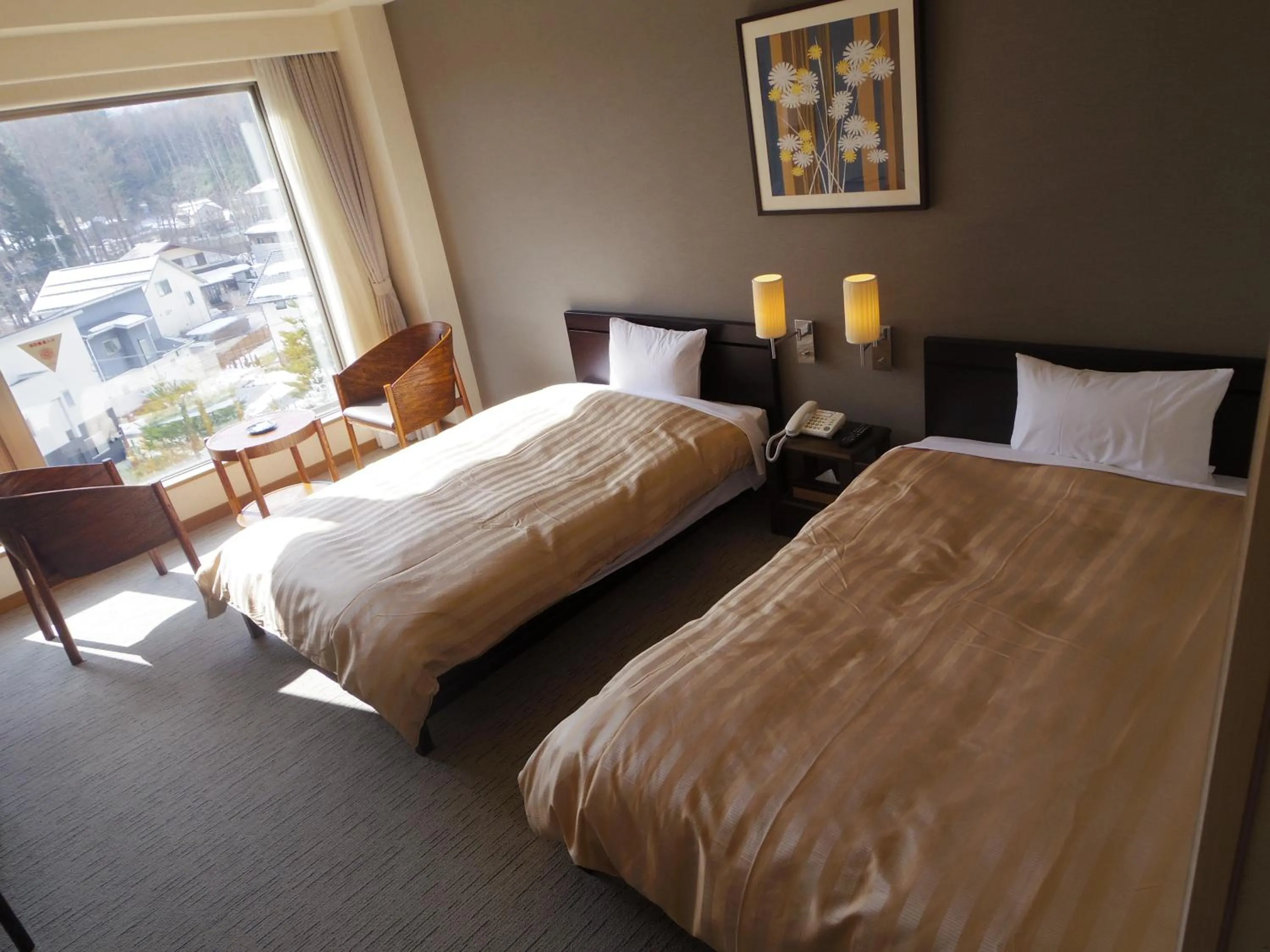 Bedroom, Bed in The Gran Resort Princess Fujikawaguchiko