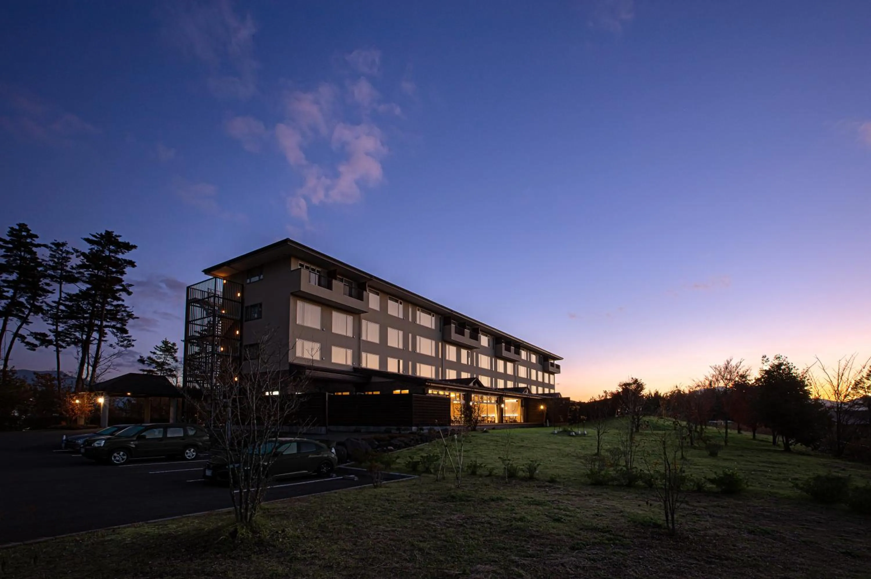 Property building in The Gran Resort Princess Fujikawaguchiko