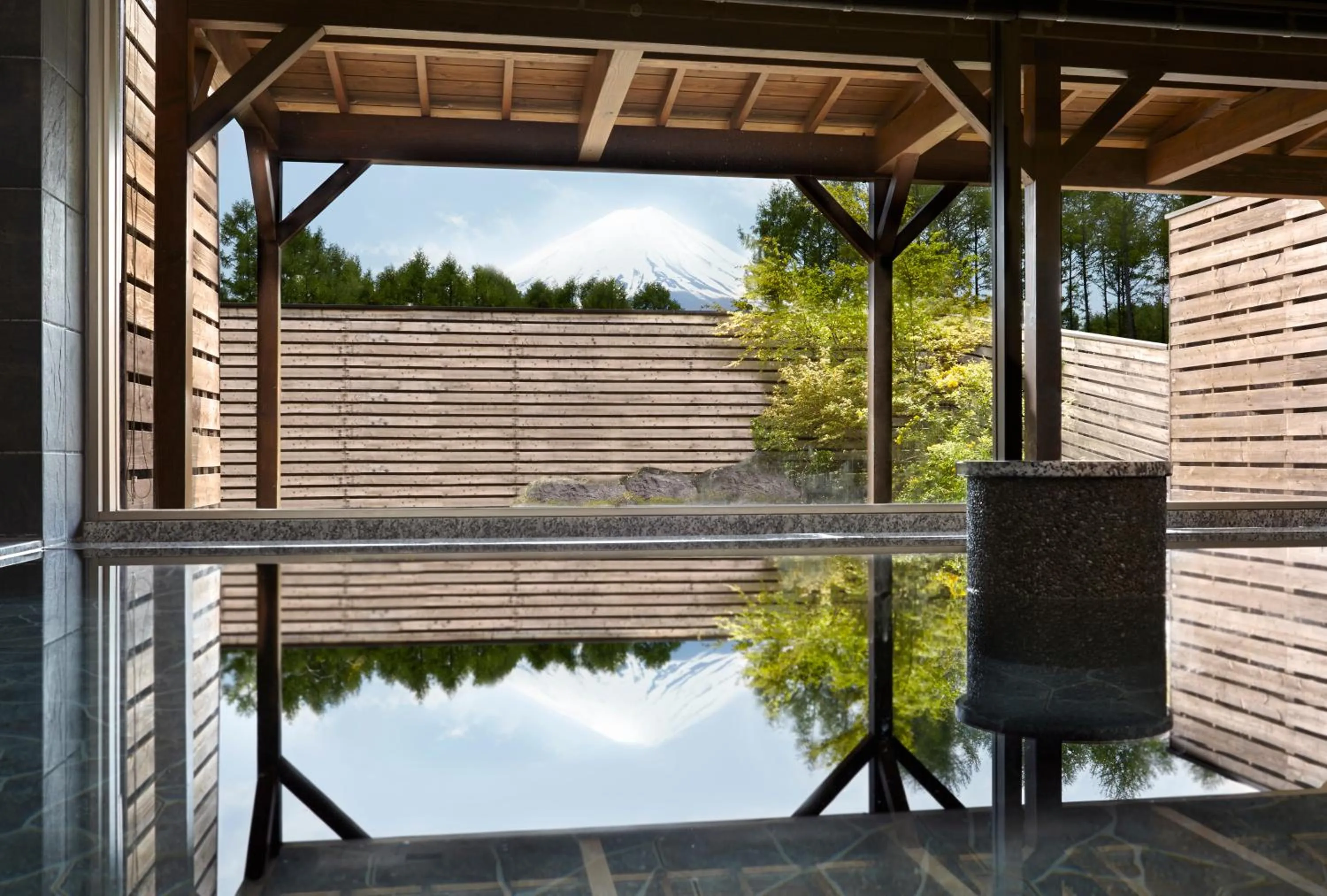 Mountain view in The Gran Resort Princess Fujikawaguchiko