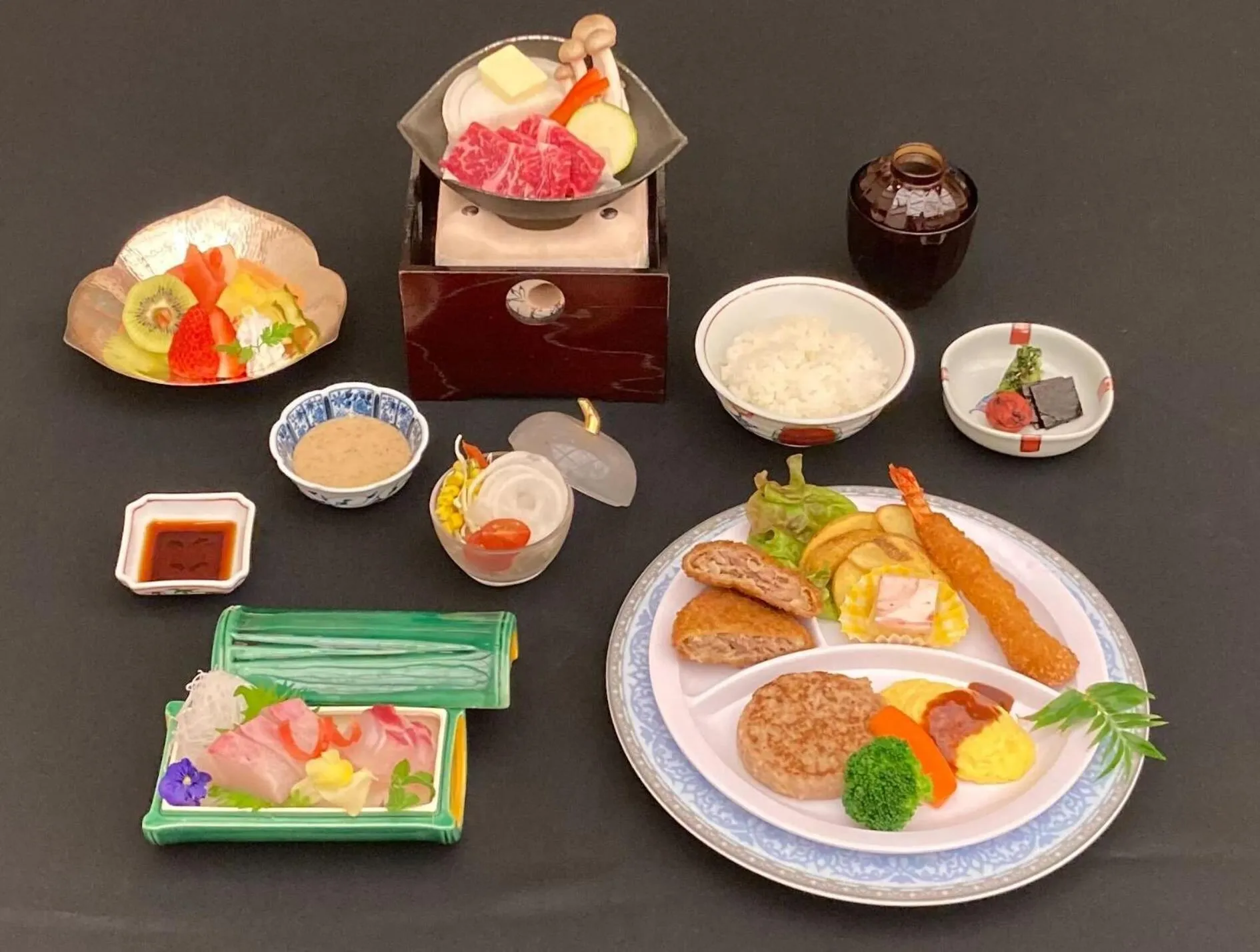 Food in The Gran Resort Elegante Awajishima