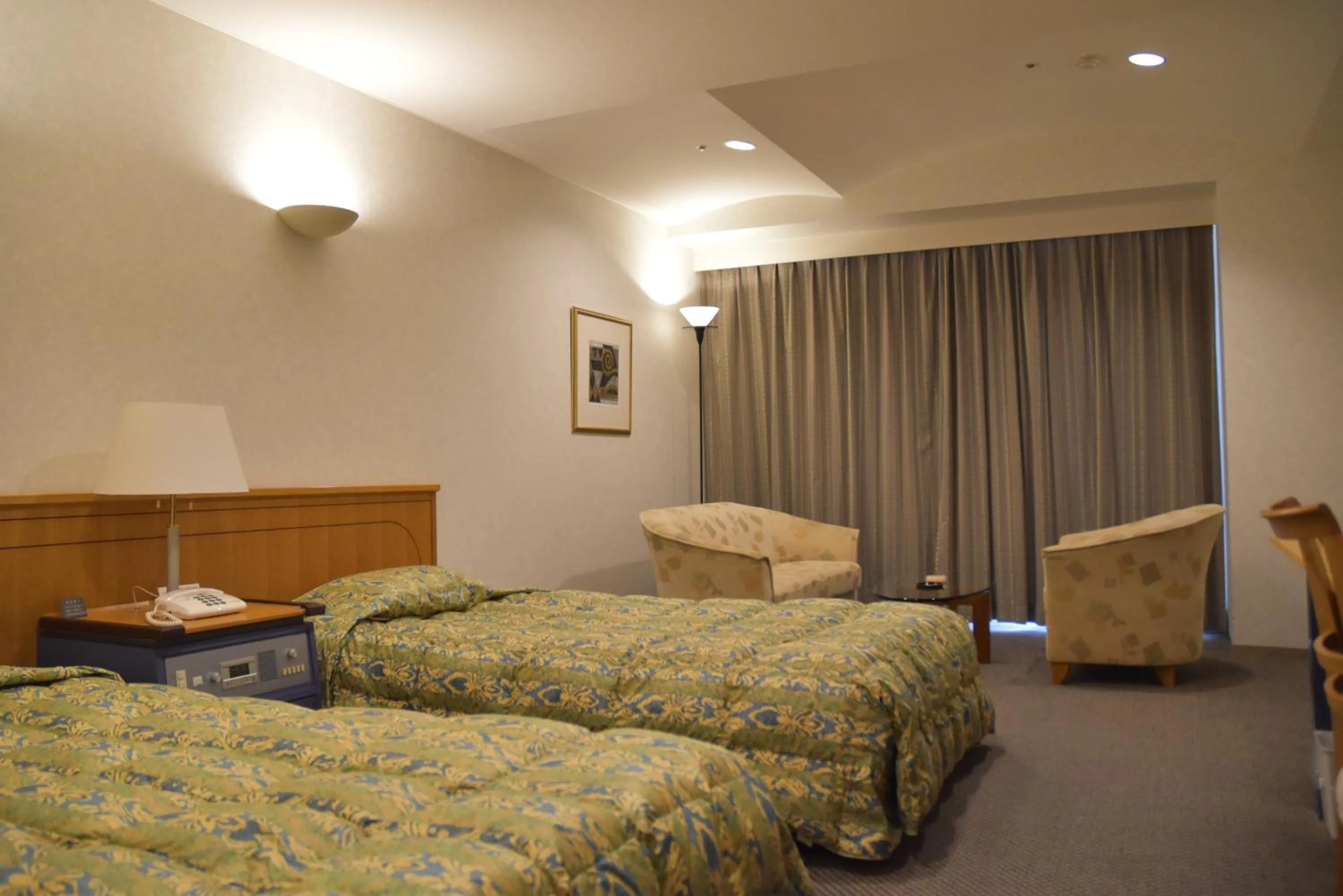 Bed in The Gran Resort Elegante Awajishima