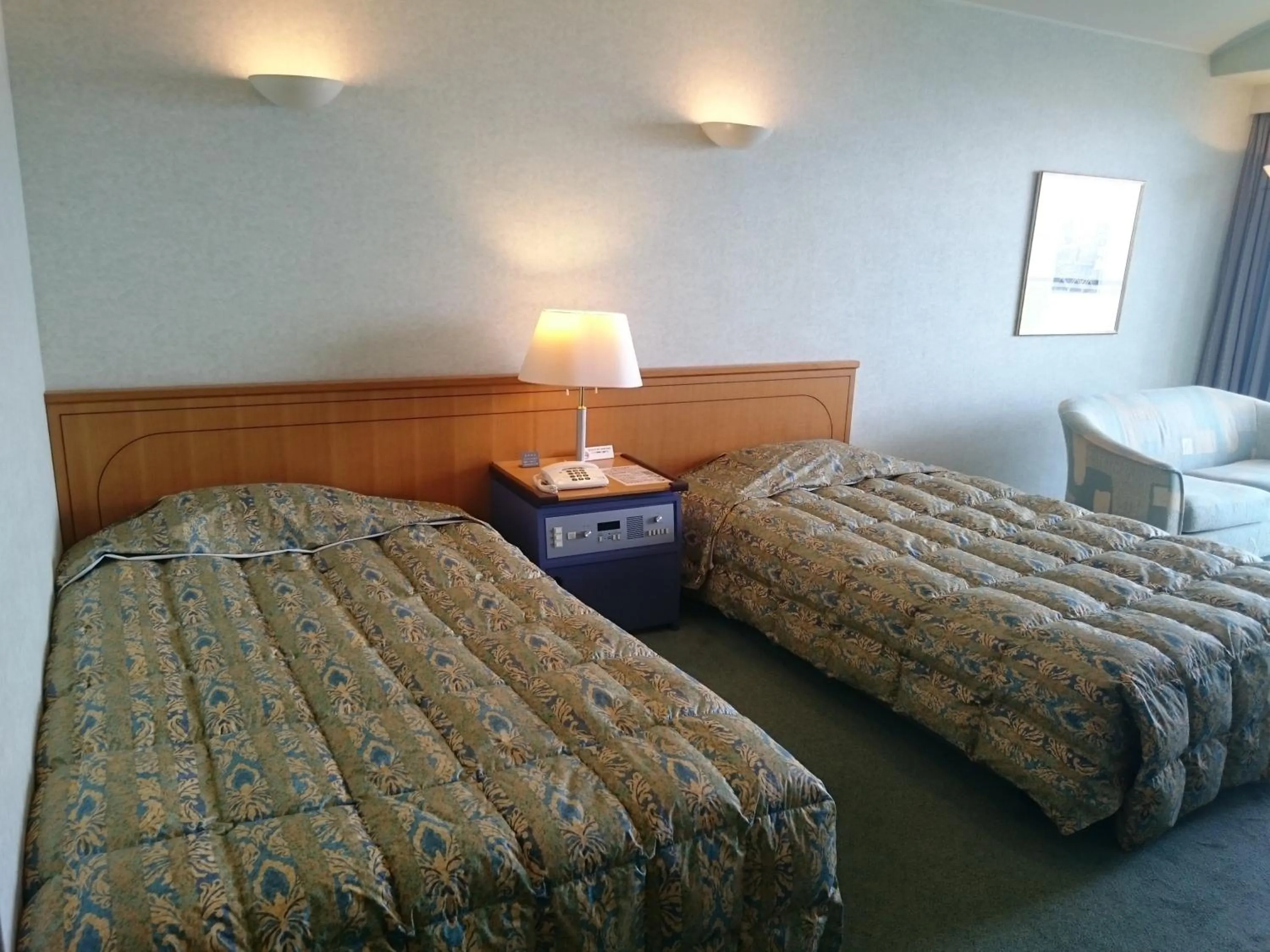 Bed in The Gran Resort Elegante Awajishima