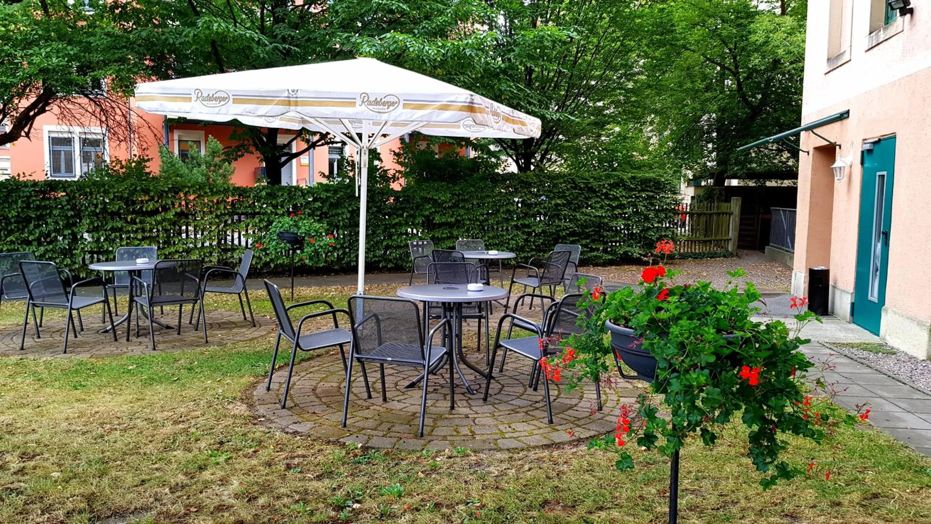 Garden in Hotel Amadeus Dresden Neustadt