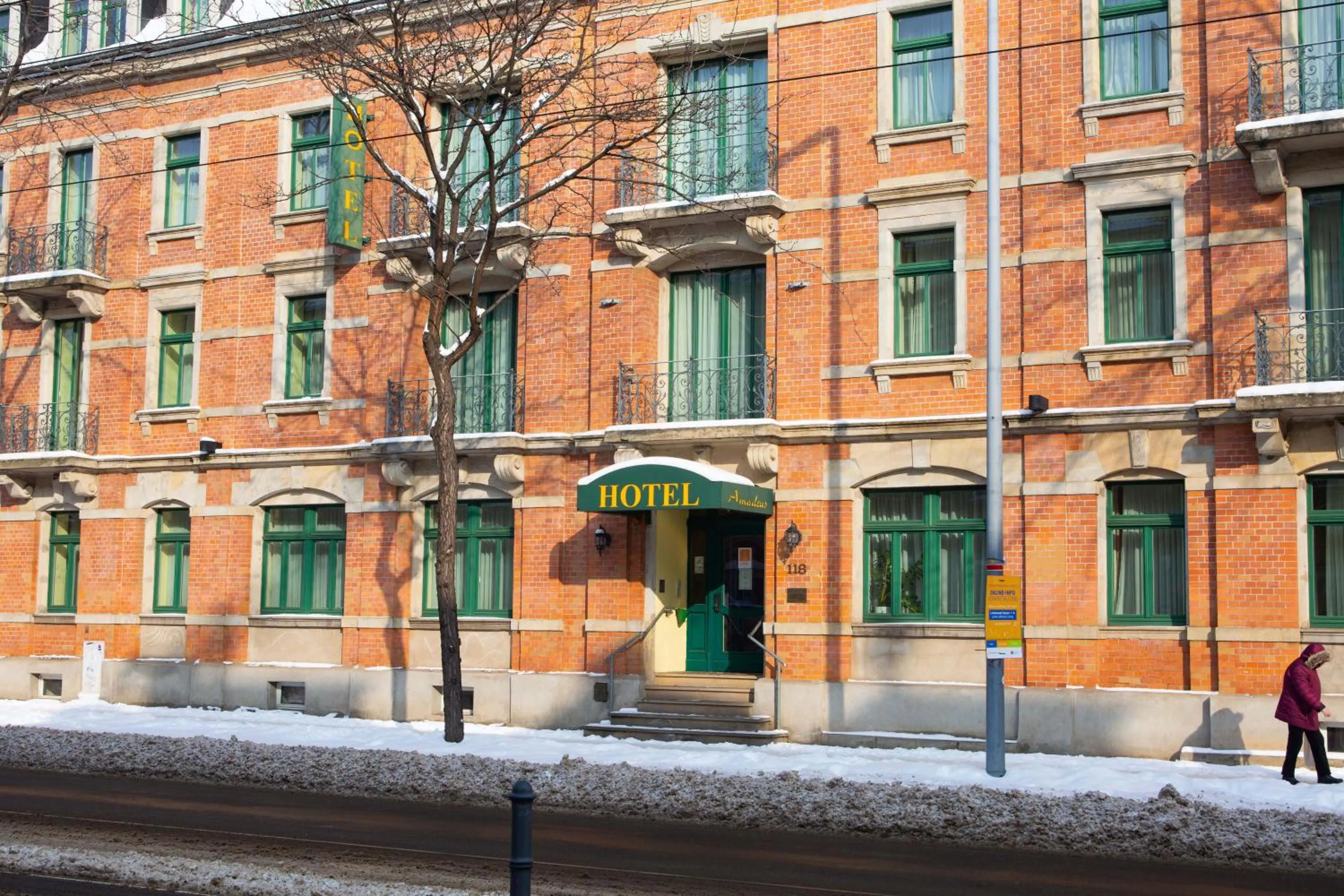 Property building in Hotel Amadeus Dresden Neustadt