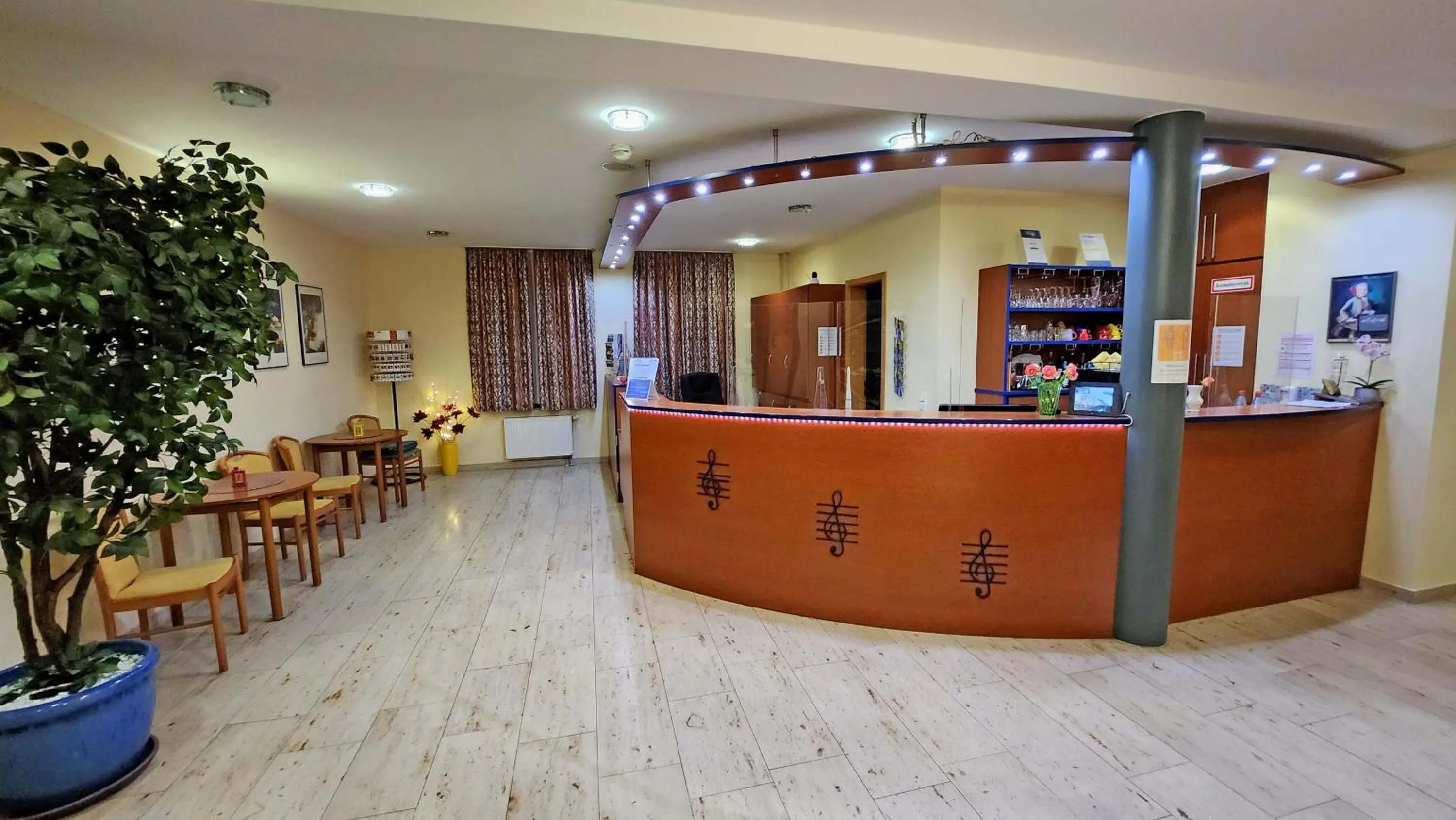 Lobby or reception in Hotel Amadeus Dresden Neustadt