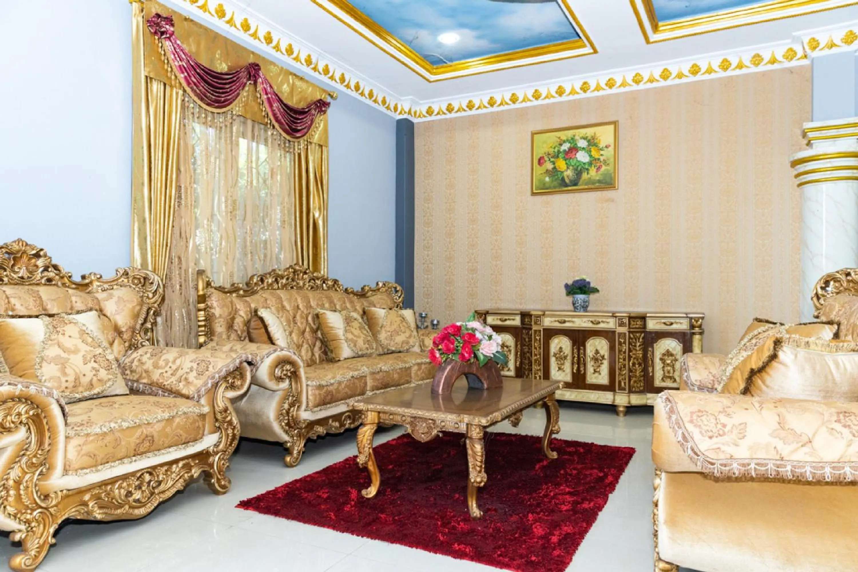 Living room in RedDoorz Premium @ Sea Residence Manado