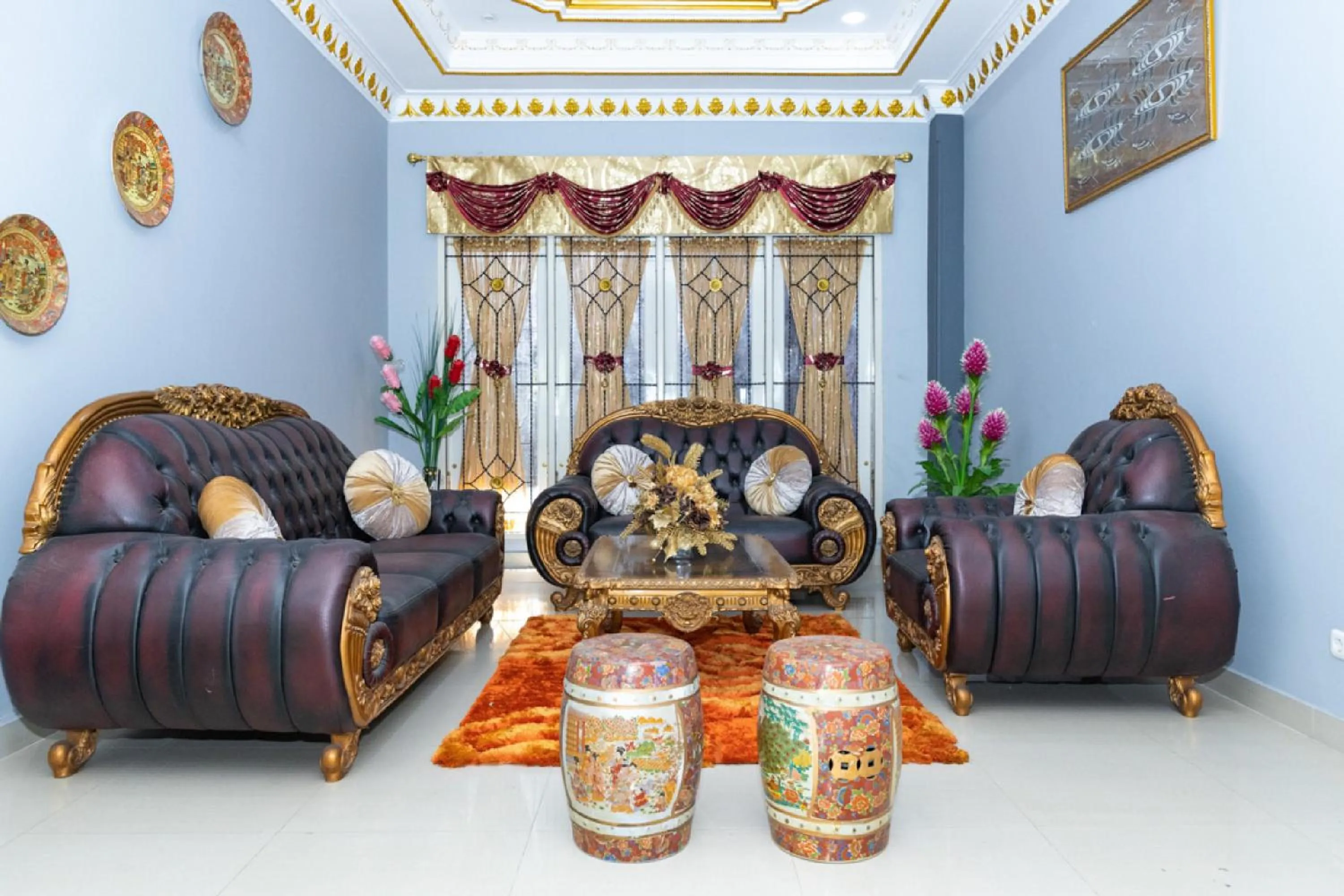 Living room in RedDoorz Premium @ Sea Residence Manado