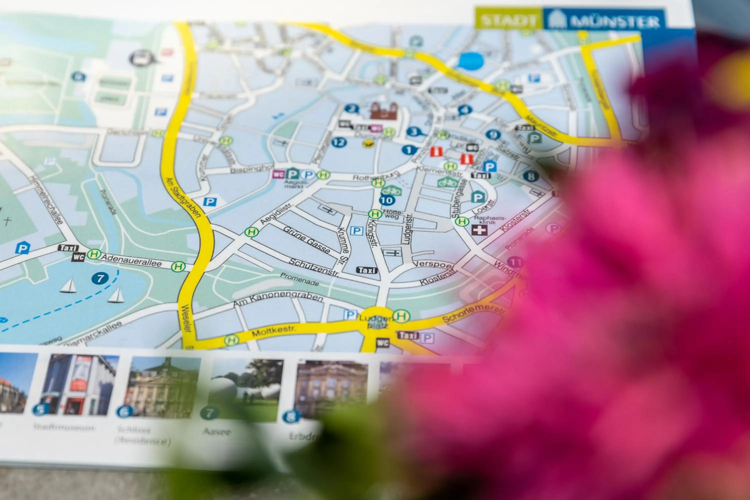 Decorative detail in Trip Inn Hotel Münster City