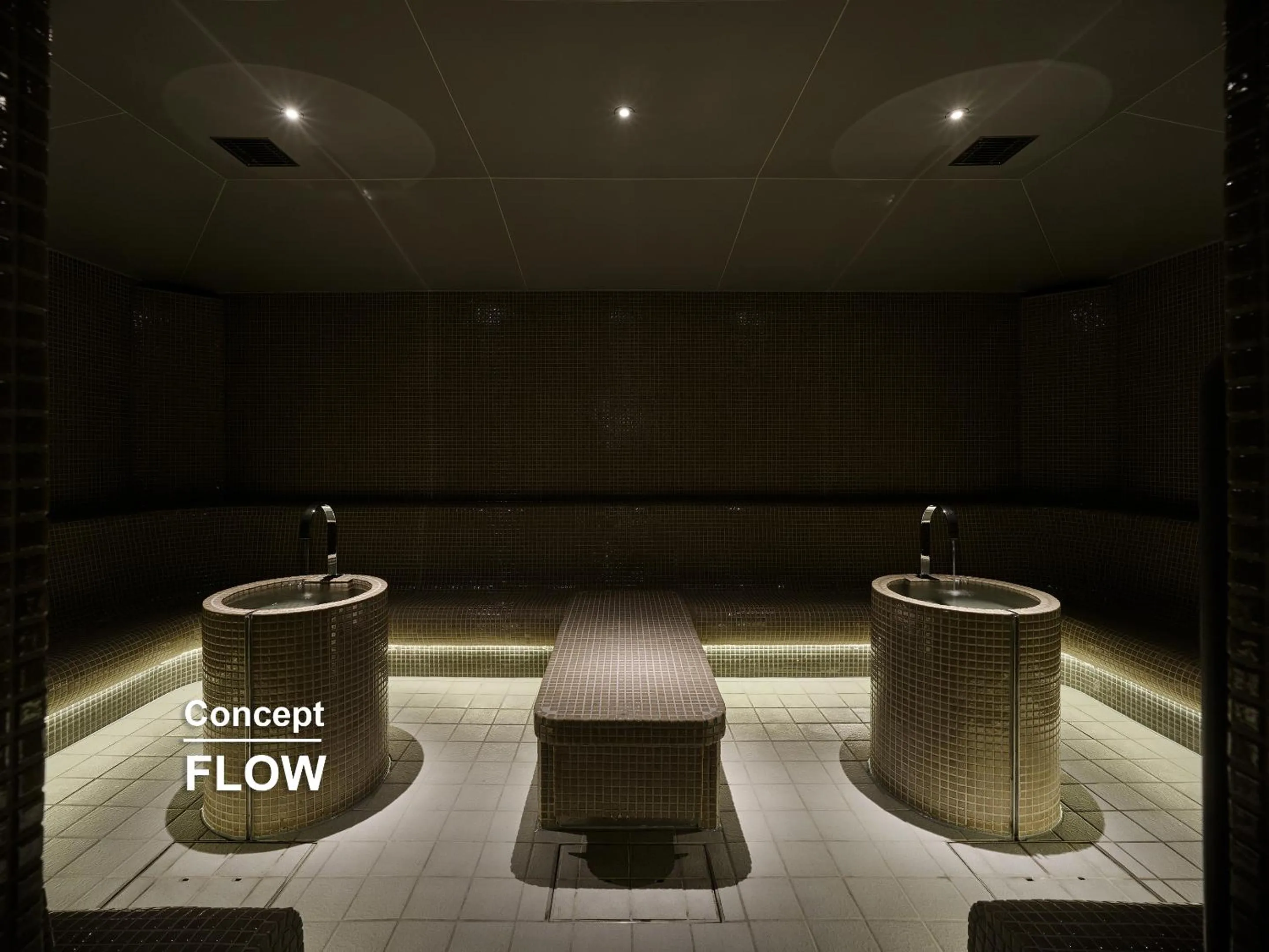 Public Bath in sequence KYOTO GOJO