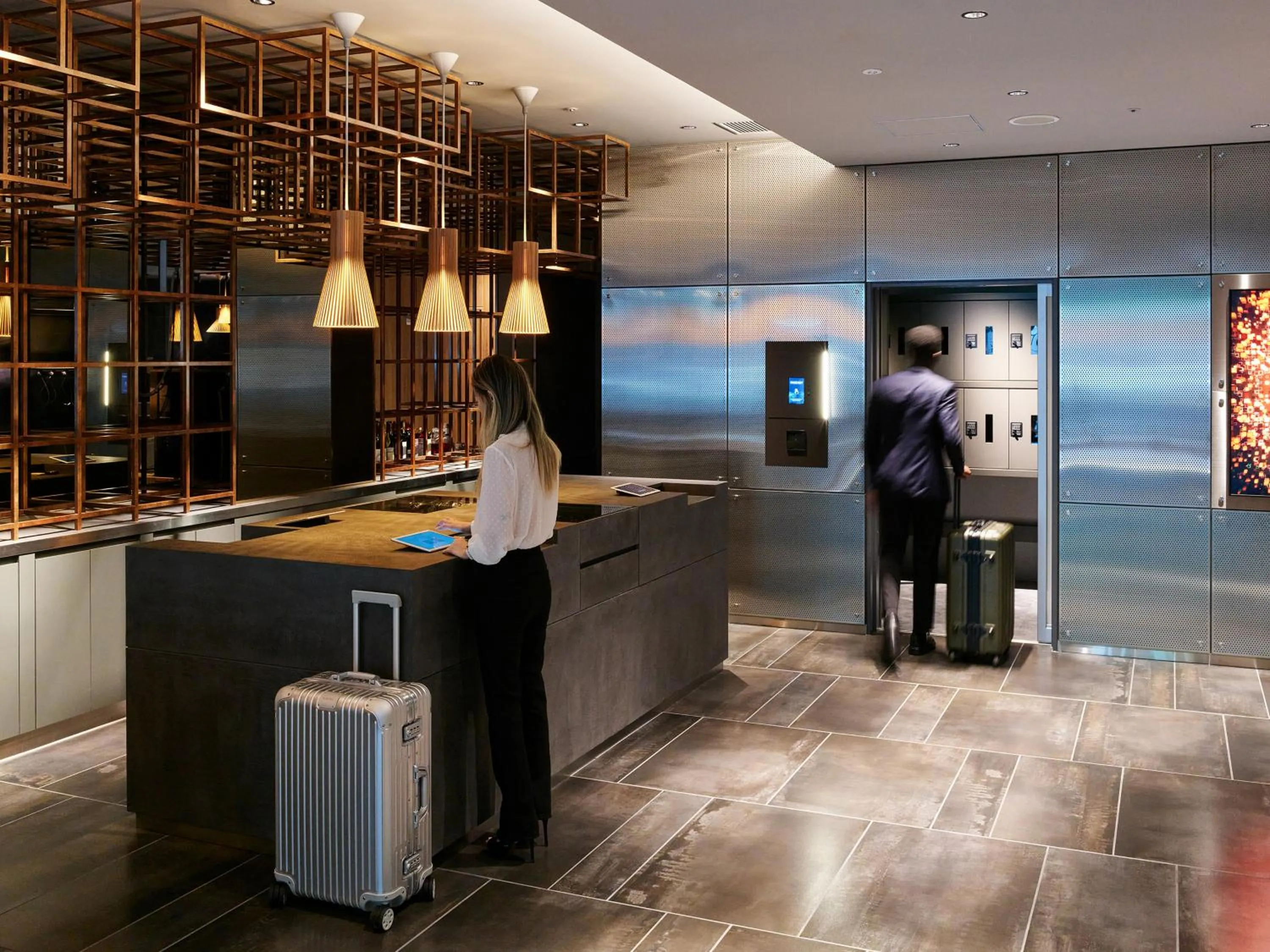 Lobby or reception in sequence KYOTO GOJO