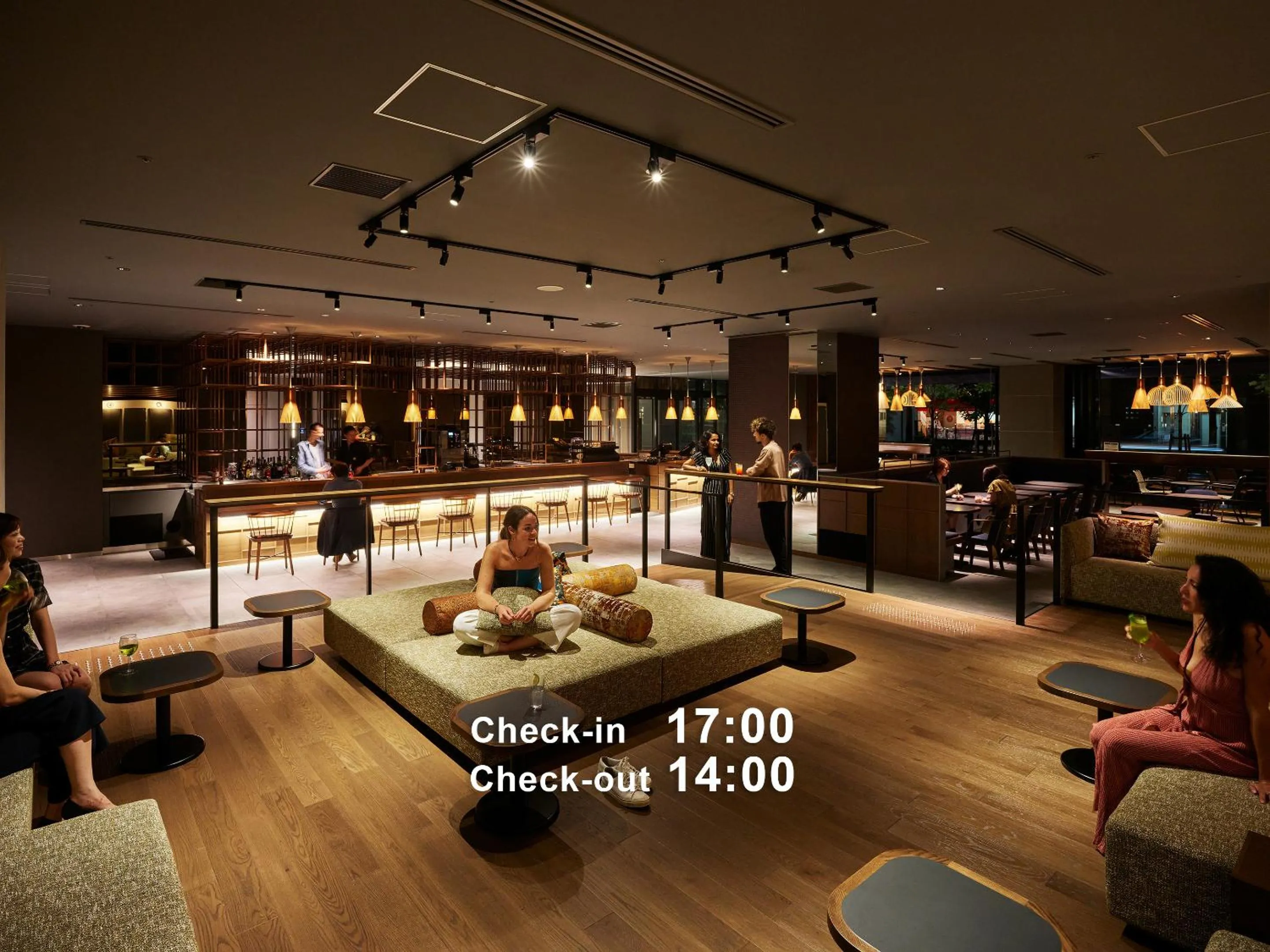 Lobby or reception in sequence KYOTO GOJO