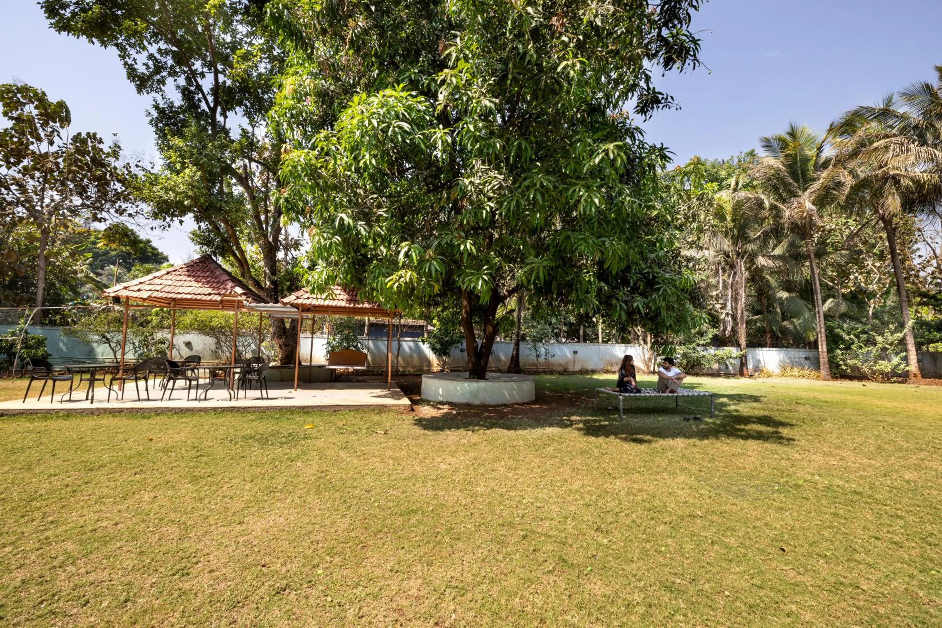 Garden in Geeta Bhawan Villa