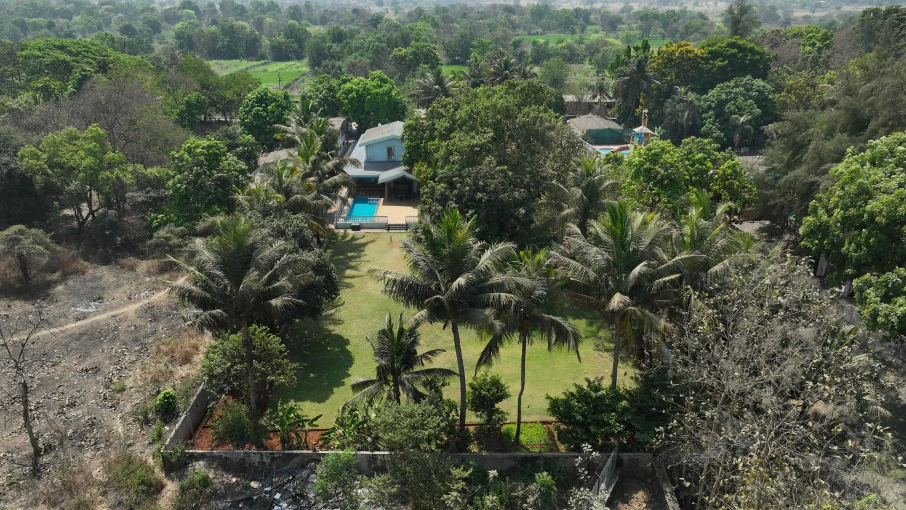 Bird's eye view in Geeta Bhawan Villa