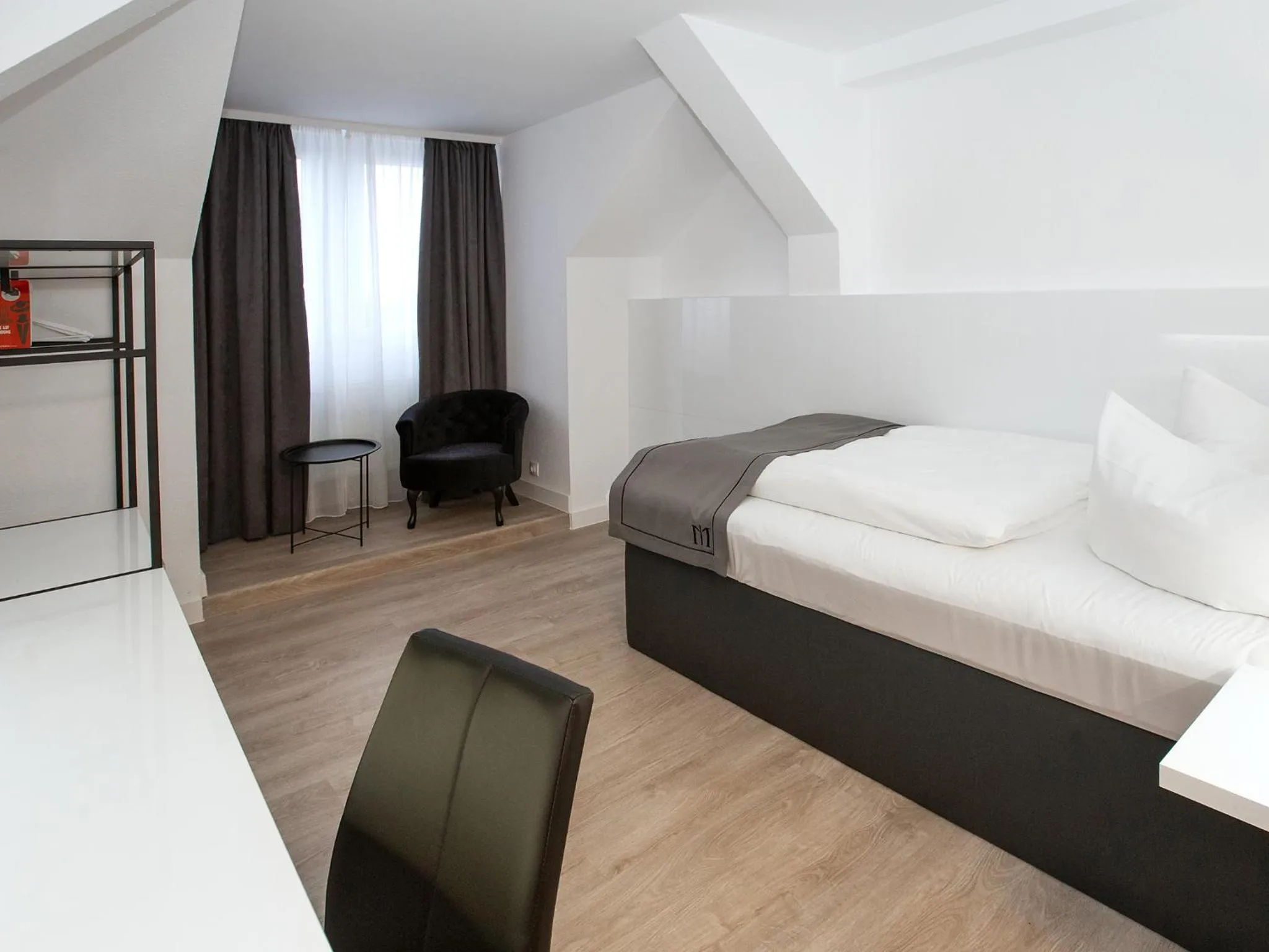 Photo of the whole room, Bed in DORMERO Hotel Worms