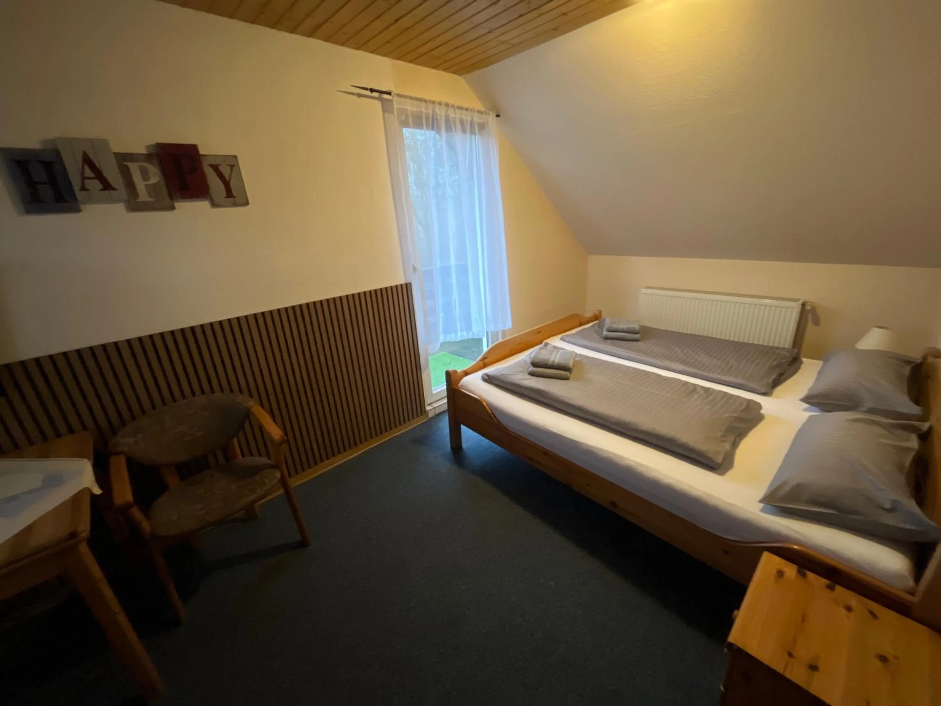 Bed in Hotel Mühleneck