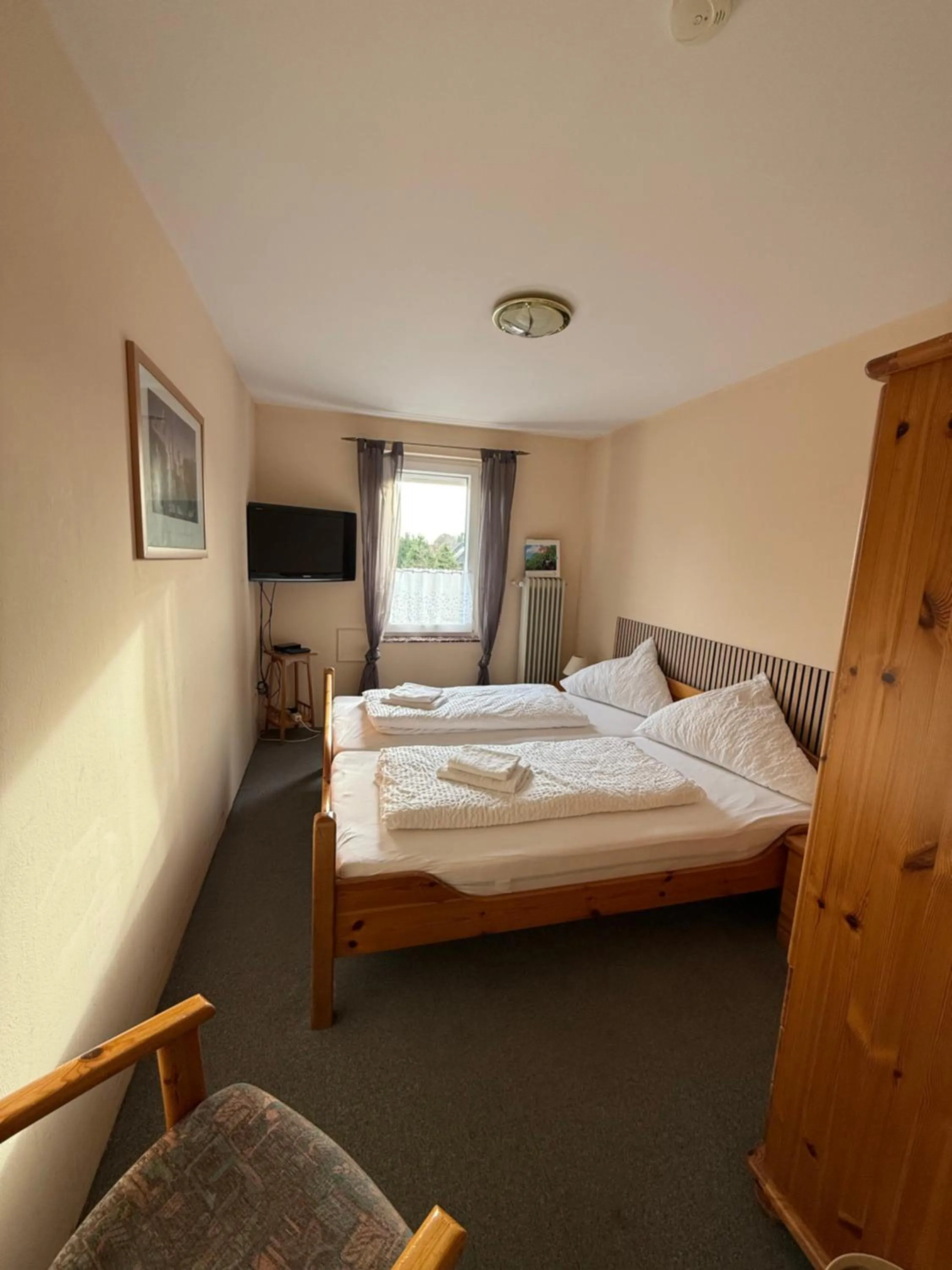 Bed in Hotel Mühleneck