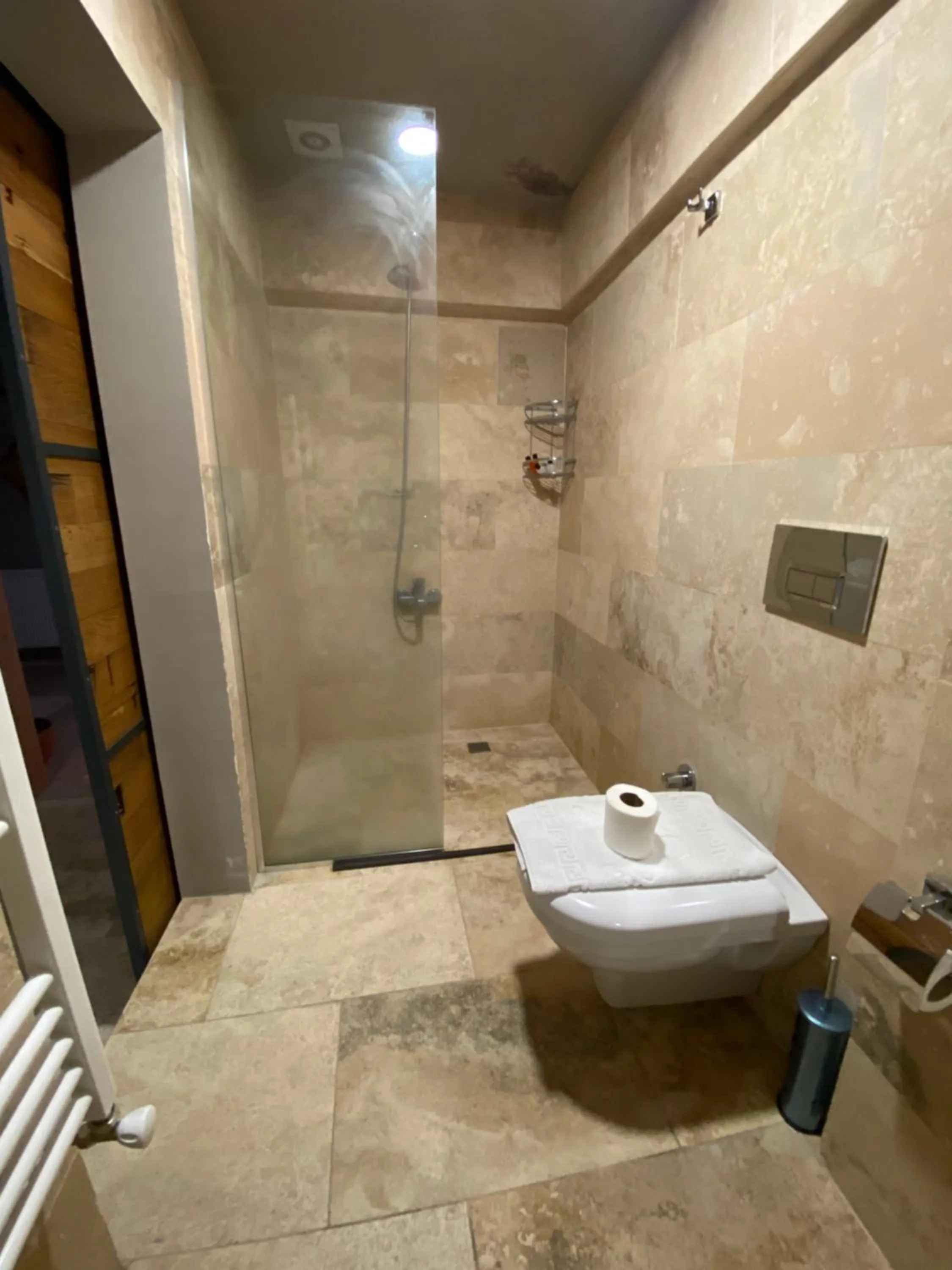 Shower in Adventure Inn Cappadocia