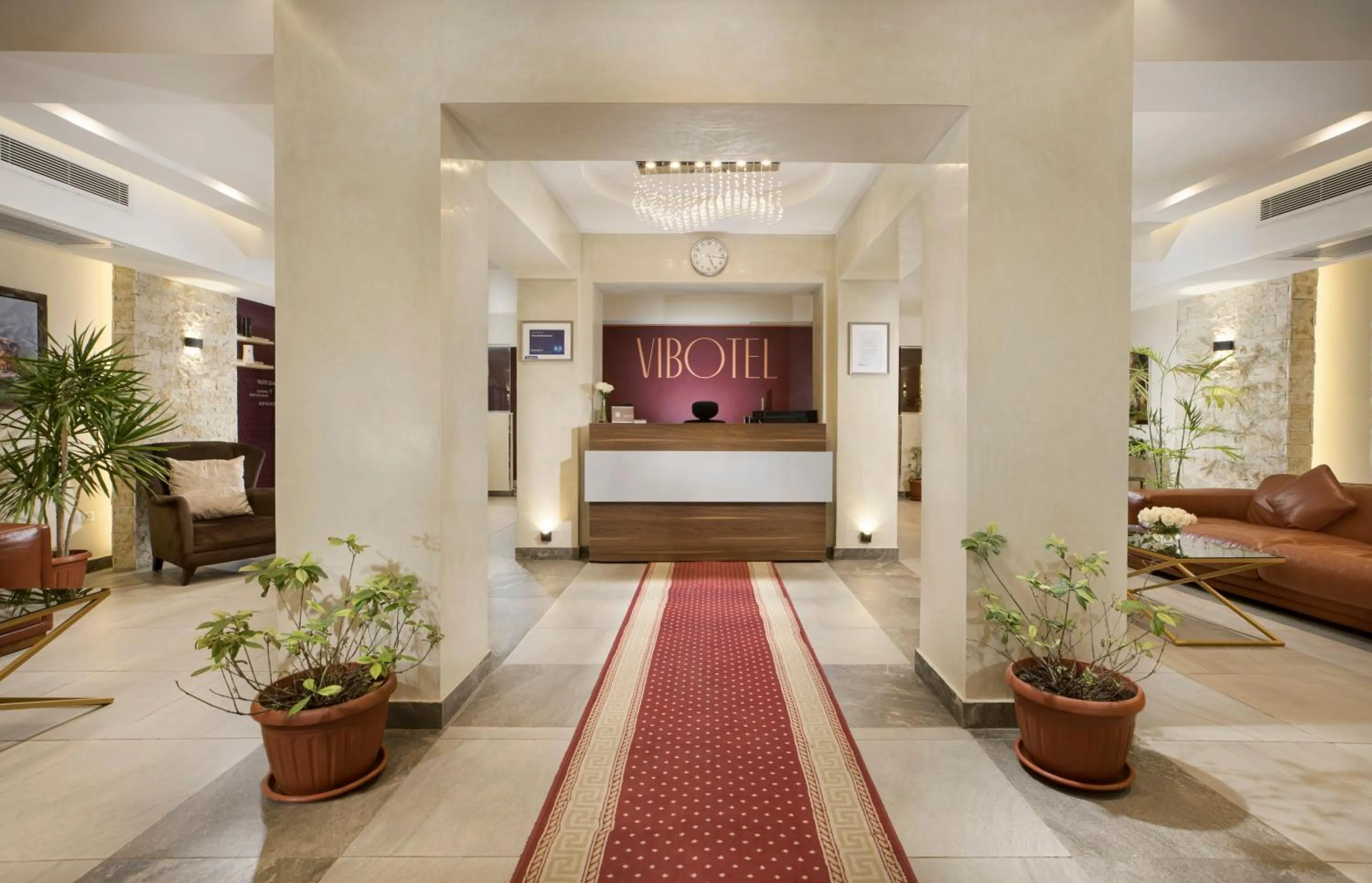 Lobby or reception in Vibotel Residence Hotel Apartments