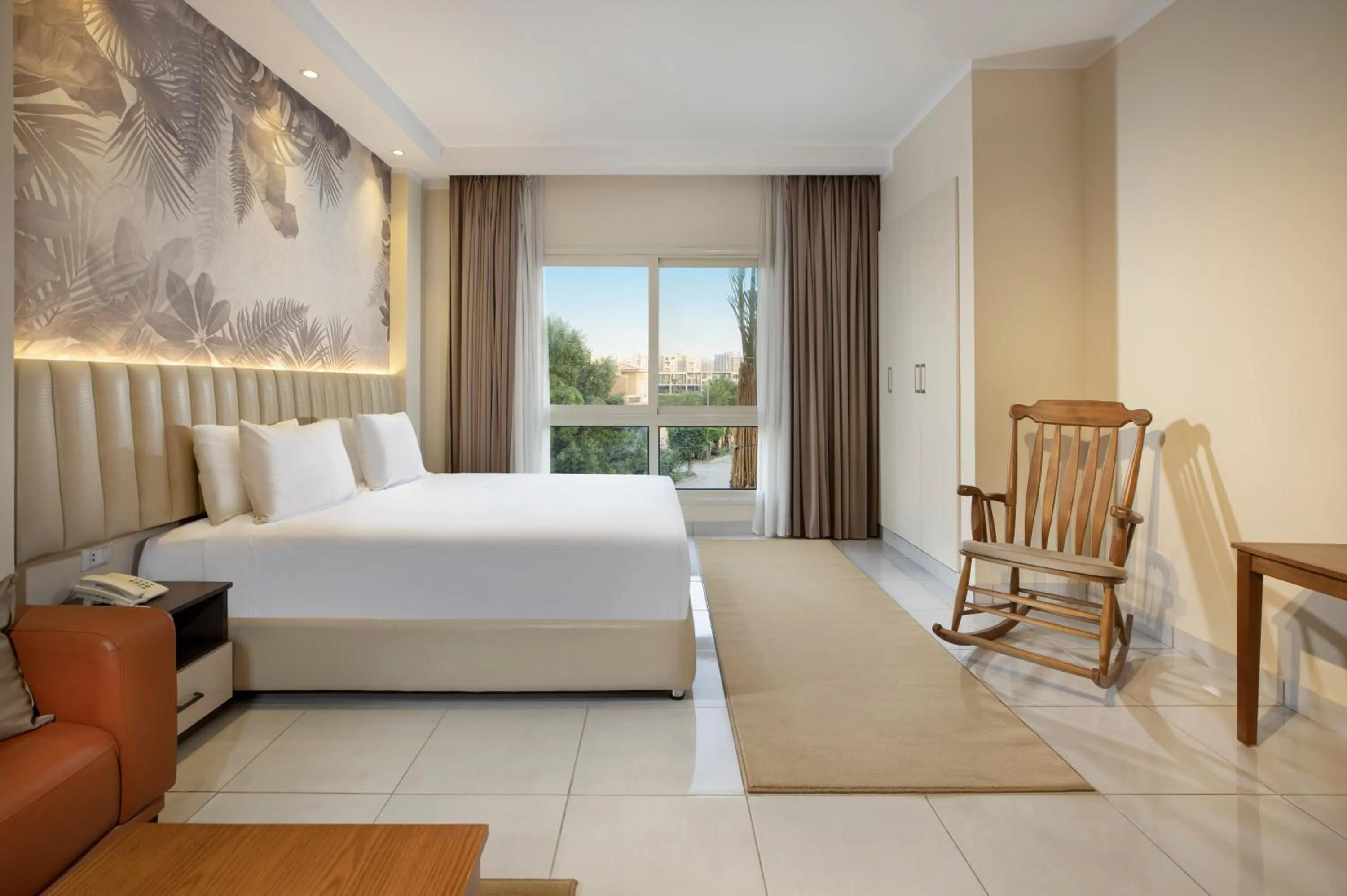 Bed in Vibotel Residence Hotel Apartments