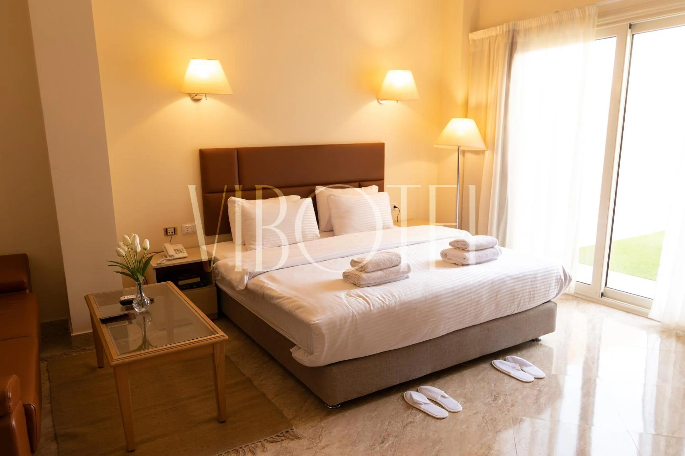 Two-Bedroom Apartment with Terrace in Vibotel Residence Hotel Apartments