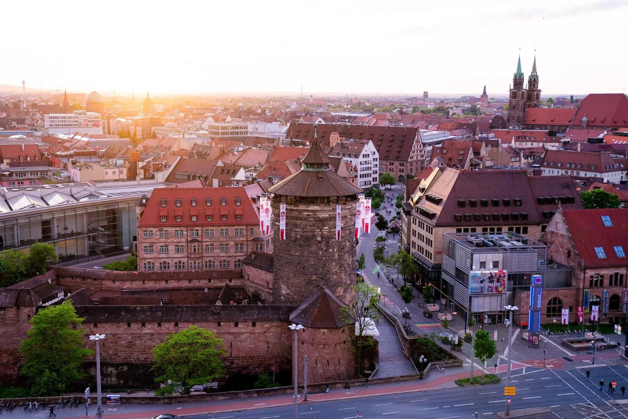 Property building in Hotel VICTORIA Nürnberg