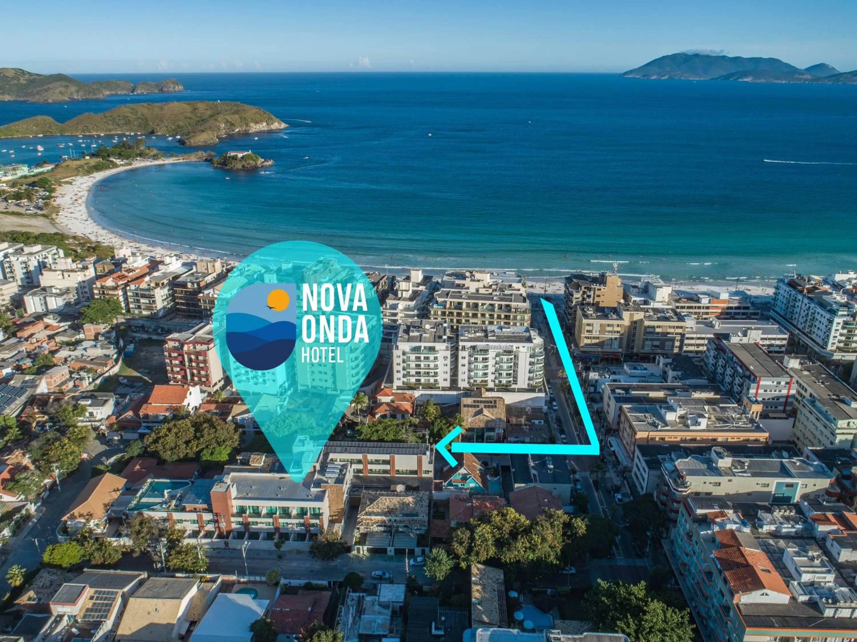 Bird's eye view in Nova Onda Hotel