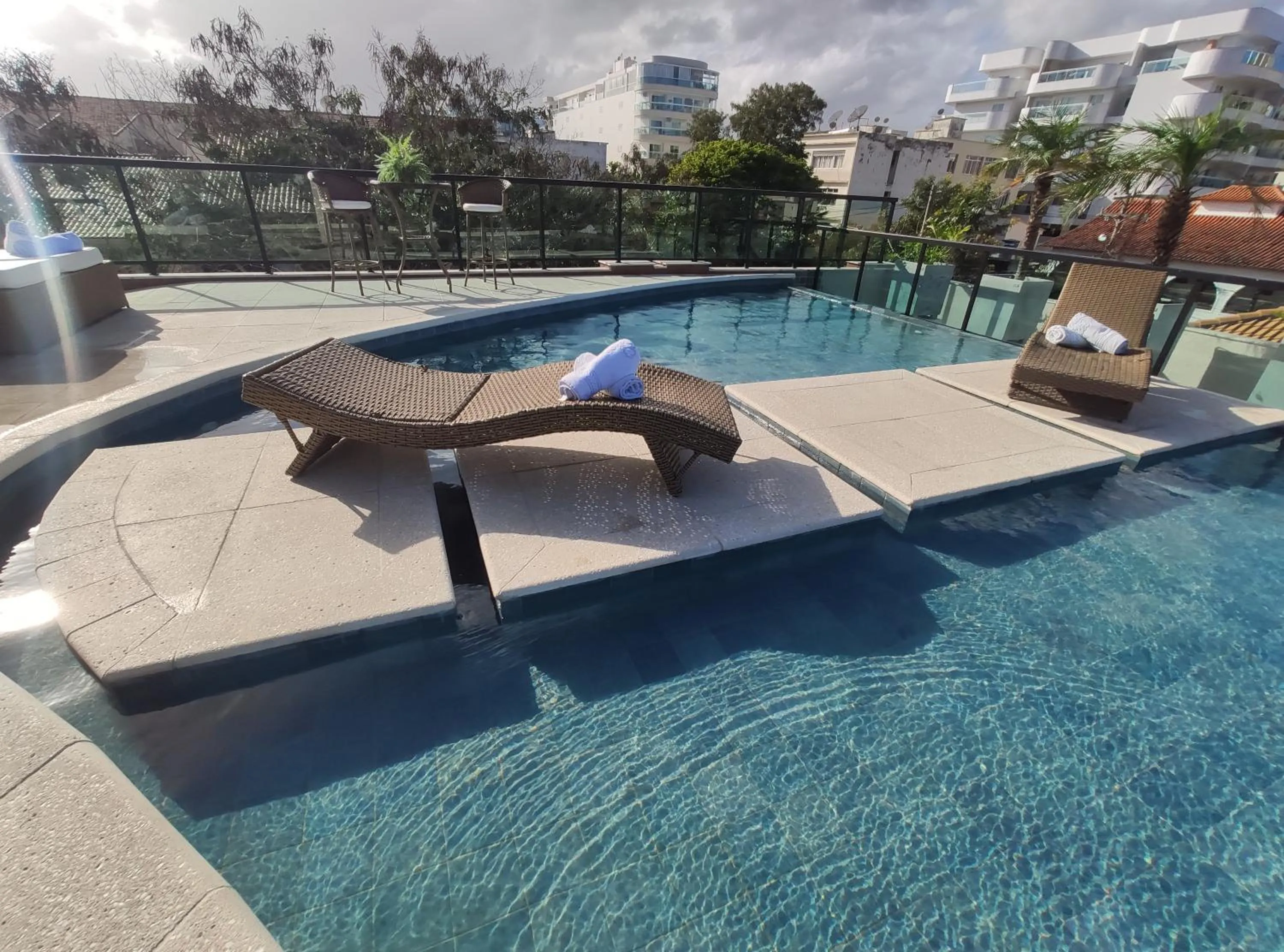 Pool view in Nova Onda Hotel