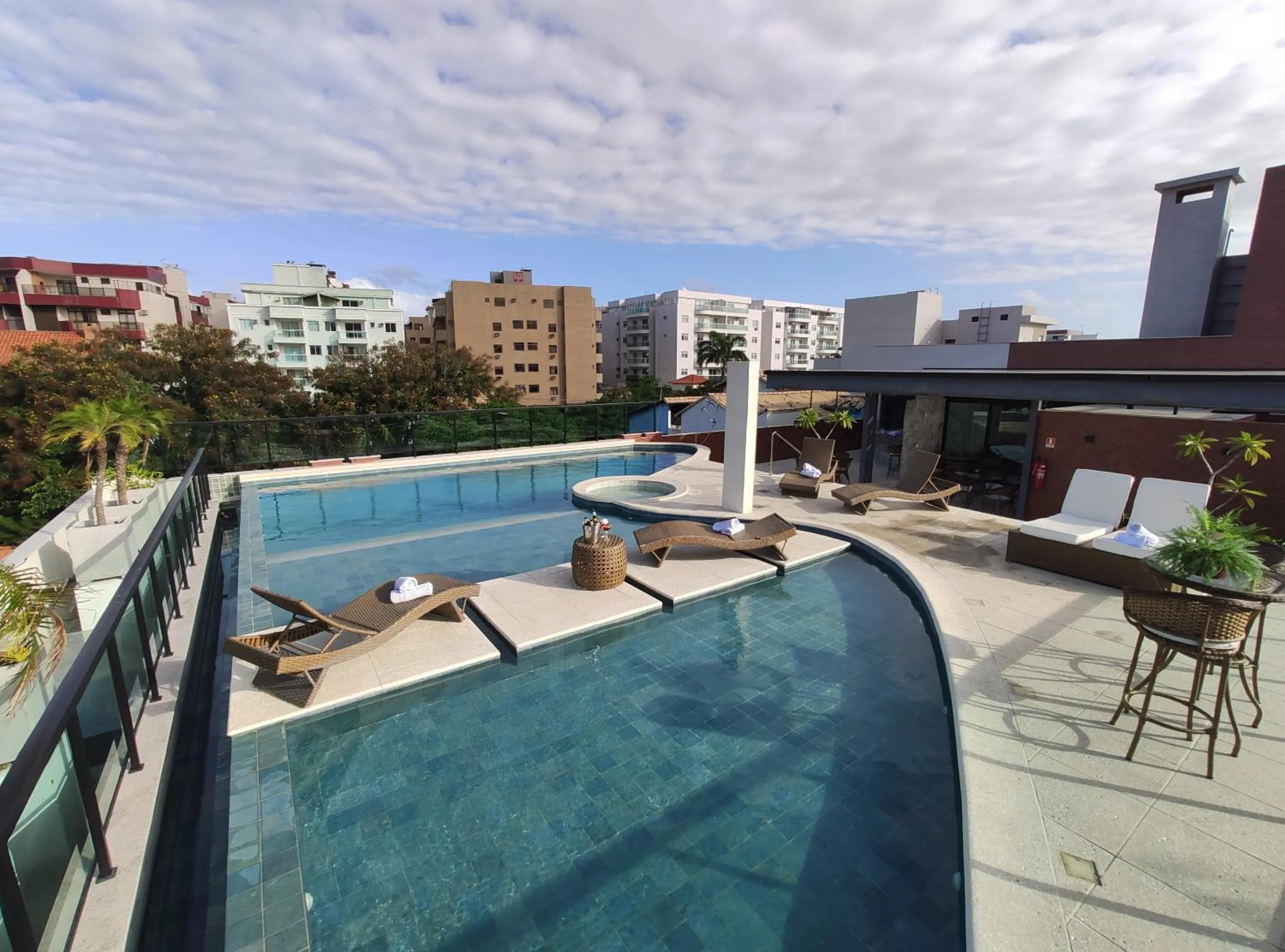 Pool view in Nova Onda Hotel