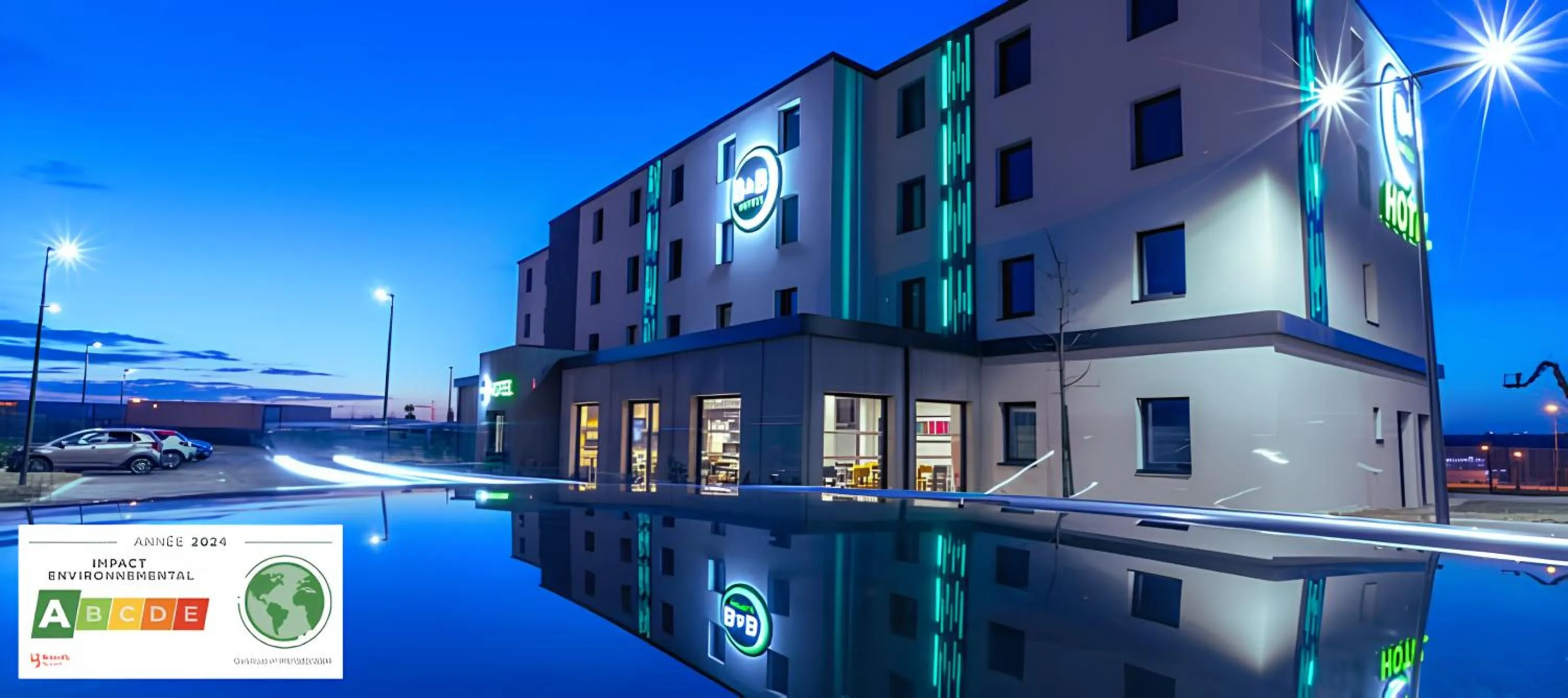 Property building in B&B HOTEL Troyes Magasins d'usine