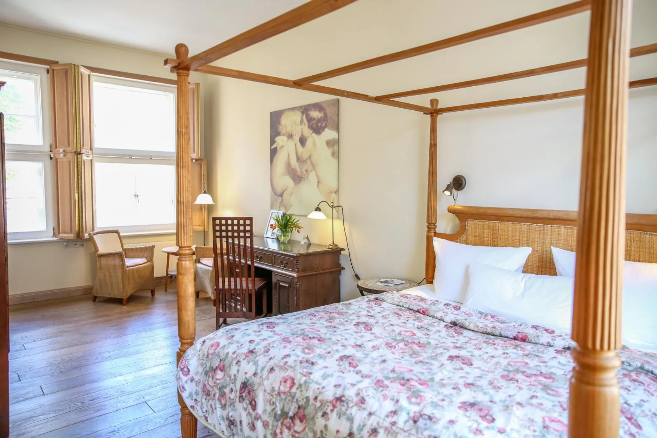 Bed in Altstadthotel Twardokus