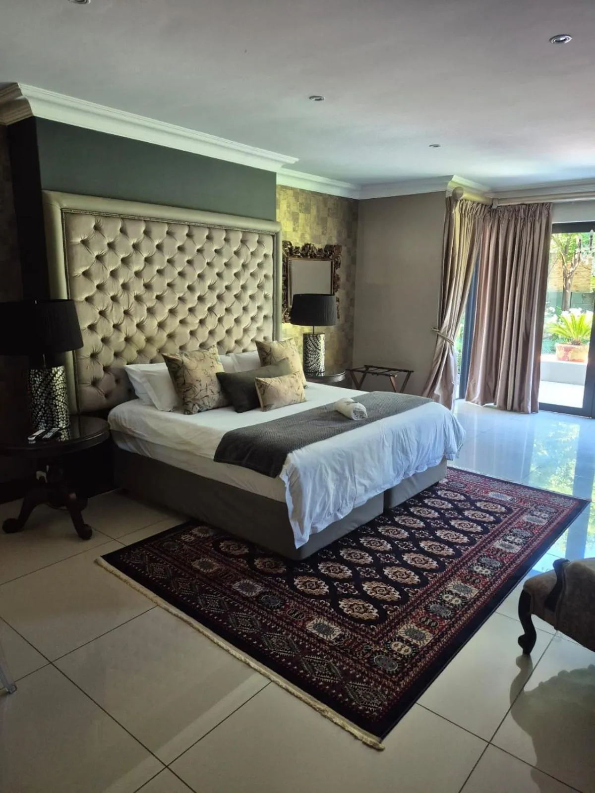 Bed in Potch Manor Guest House