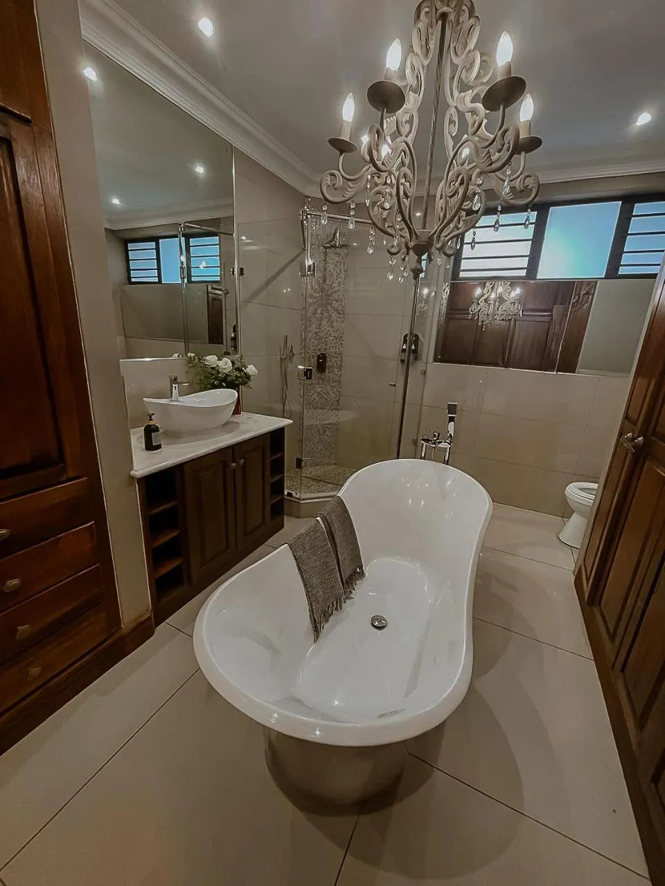 Shower in Potch Manor Guest House