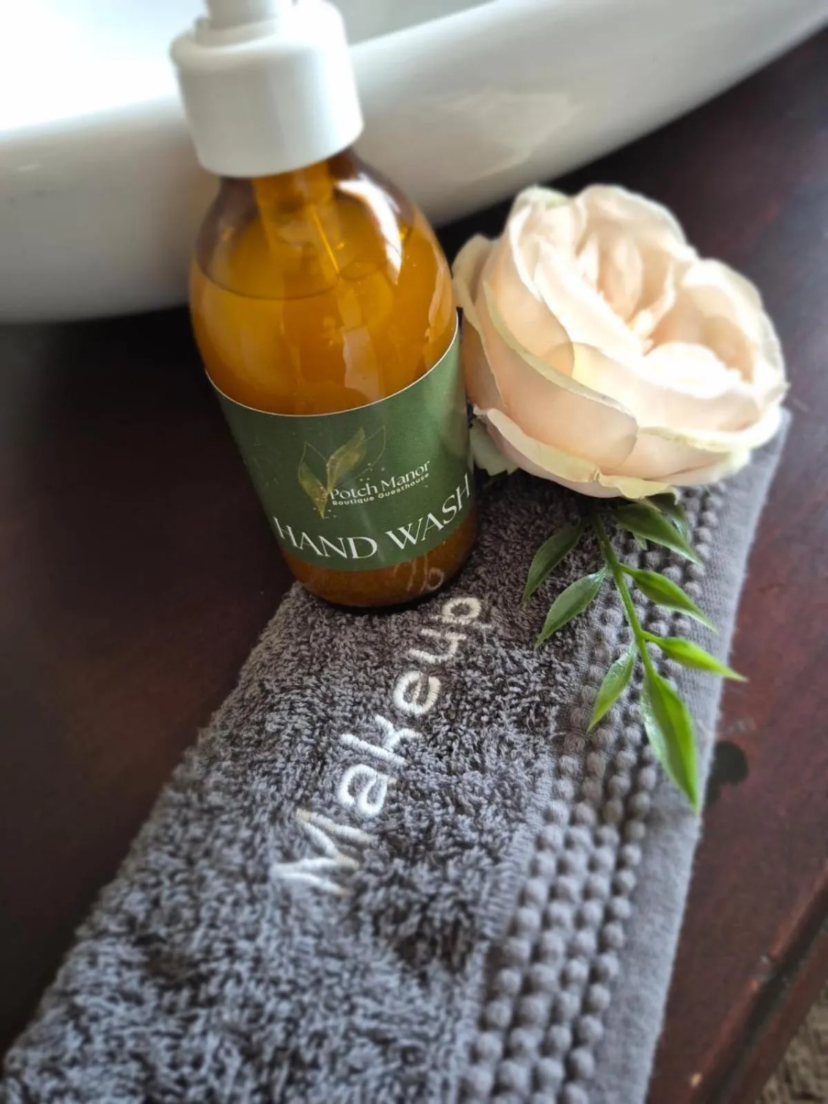 Decorative detail in Potch Manor Guest House