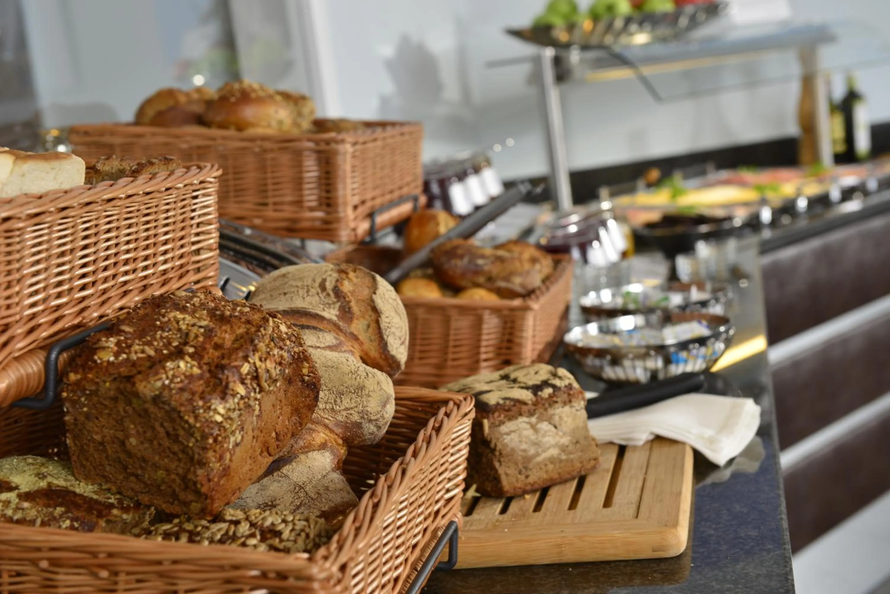 Food and drinks in Hotel Uhu Garni - Superior