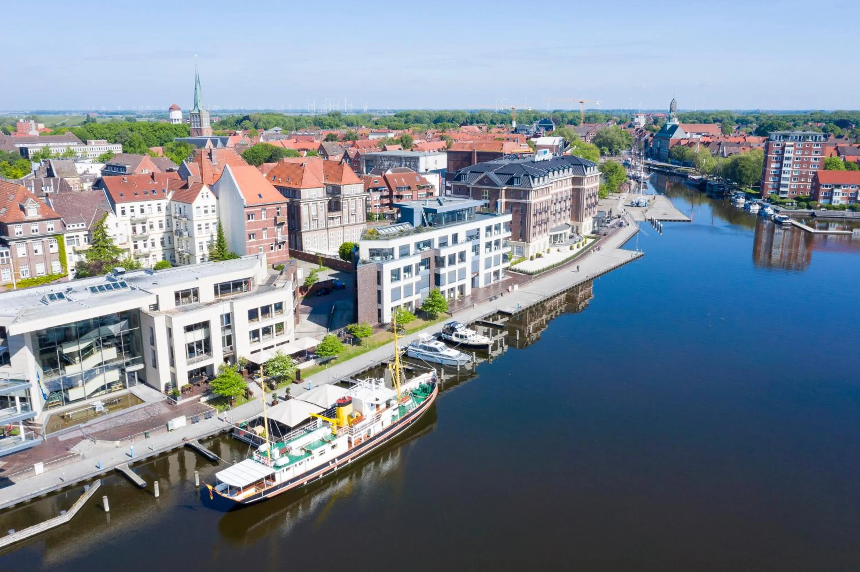 Bird's eye view in Hotel DH -Deutsches Haus-