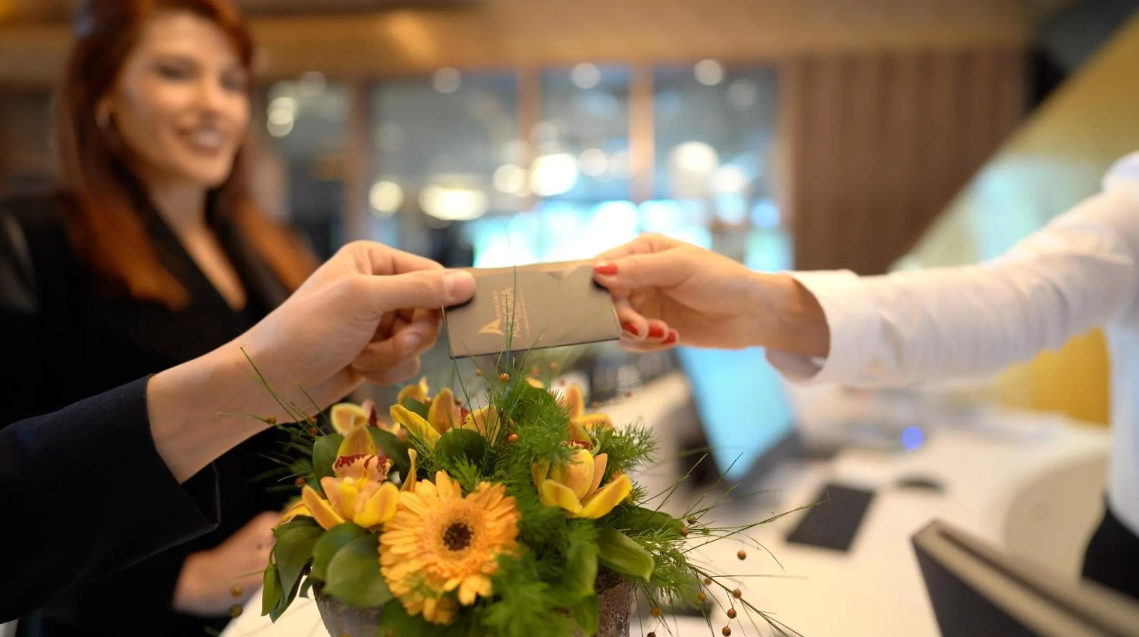 Lobby or reception in Ankara Alegria Business Hotel