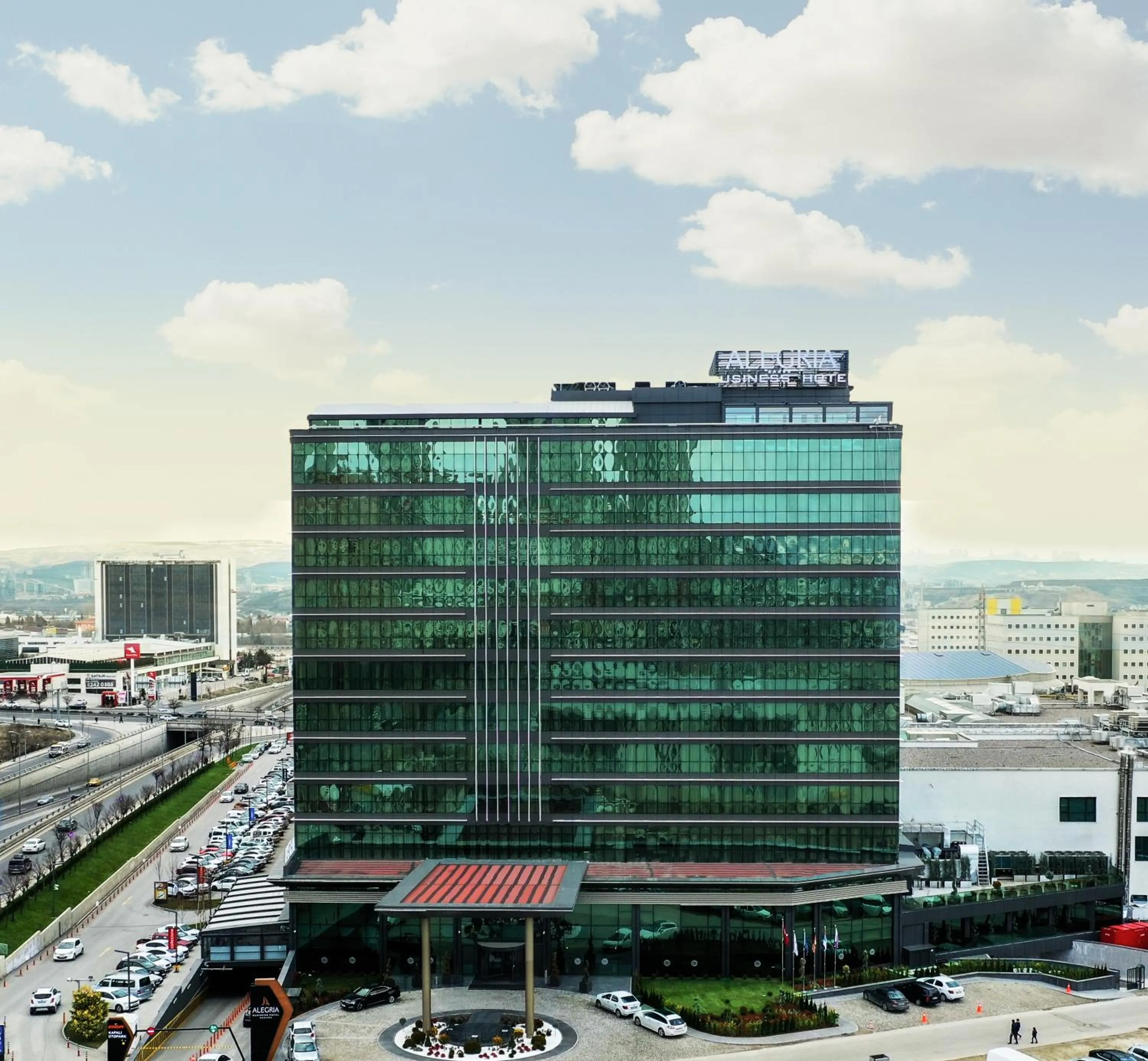 Facade/entrance in Ankara Alegria Business Hotel