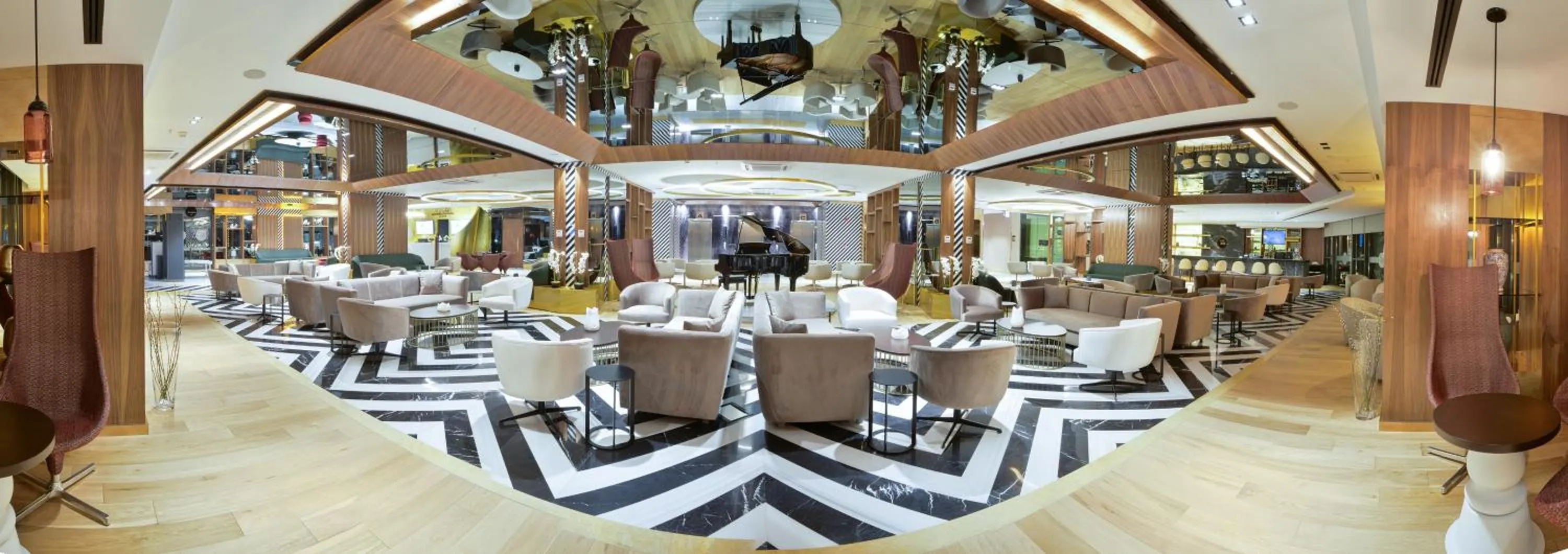 Lobby or reception in Ankara Alegria Business Hotel