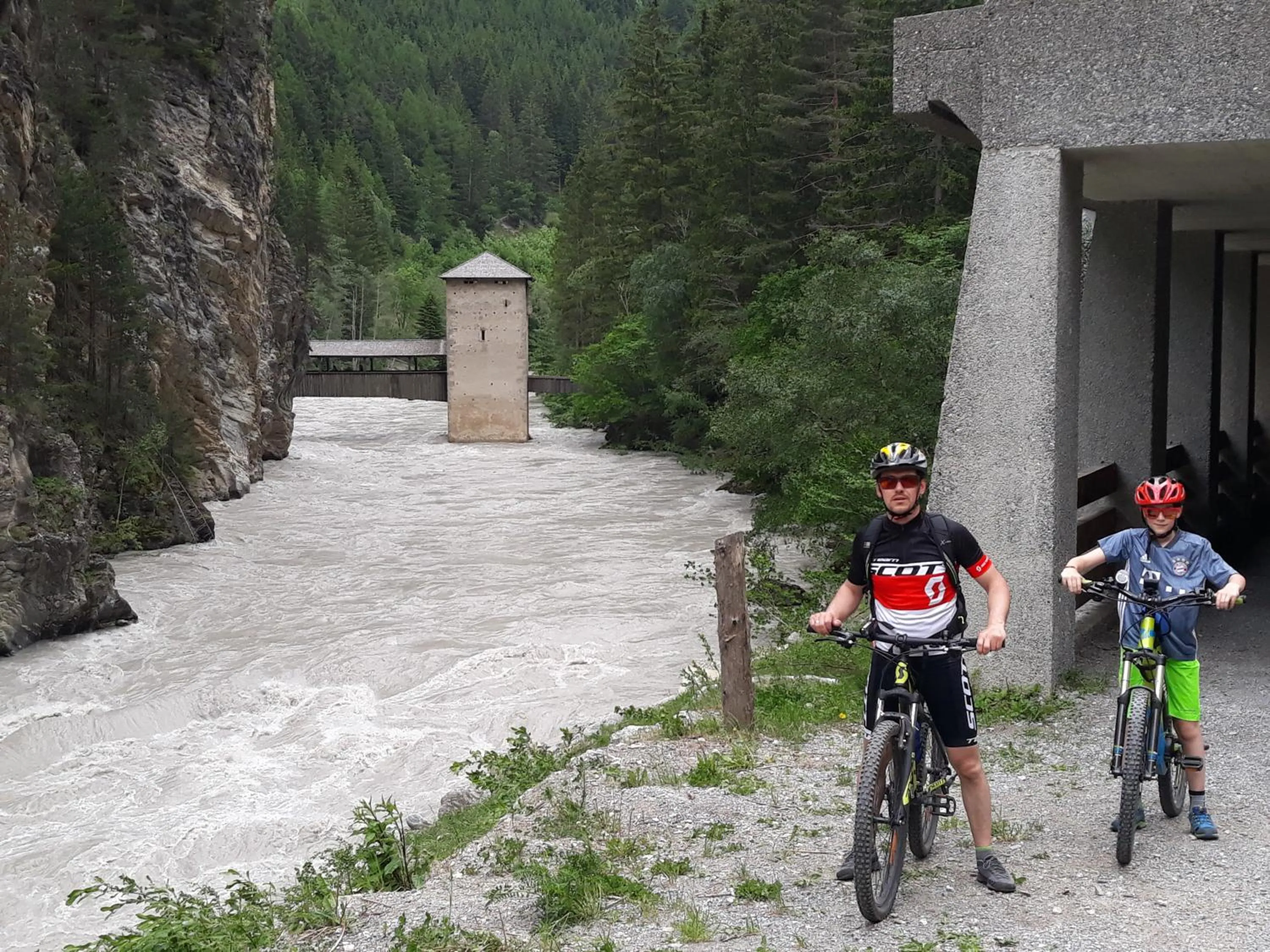 Natural landscape in Alblerhof
