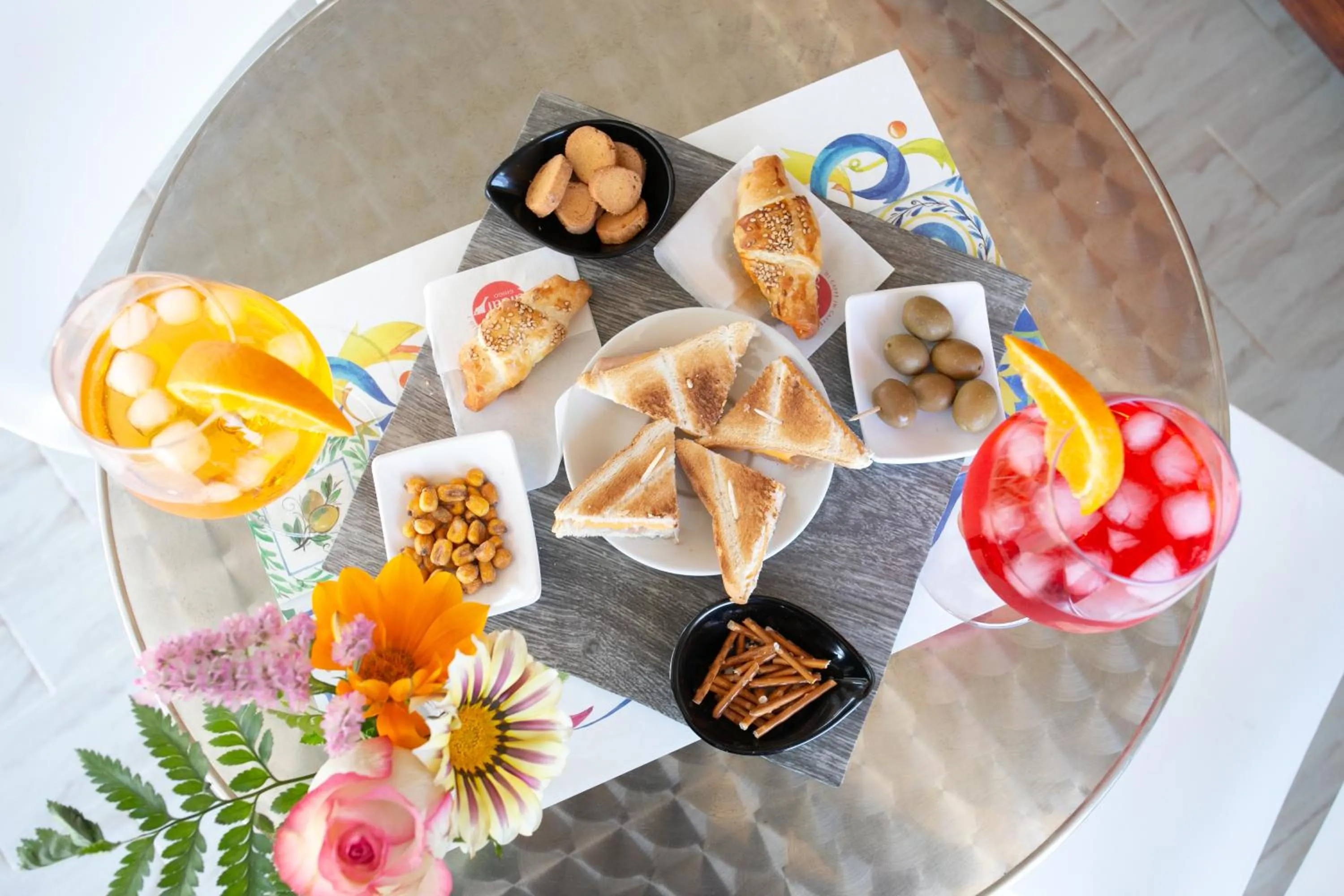 Food and drinks in B&B Leonida