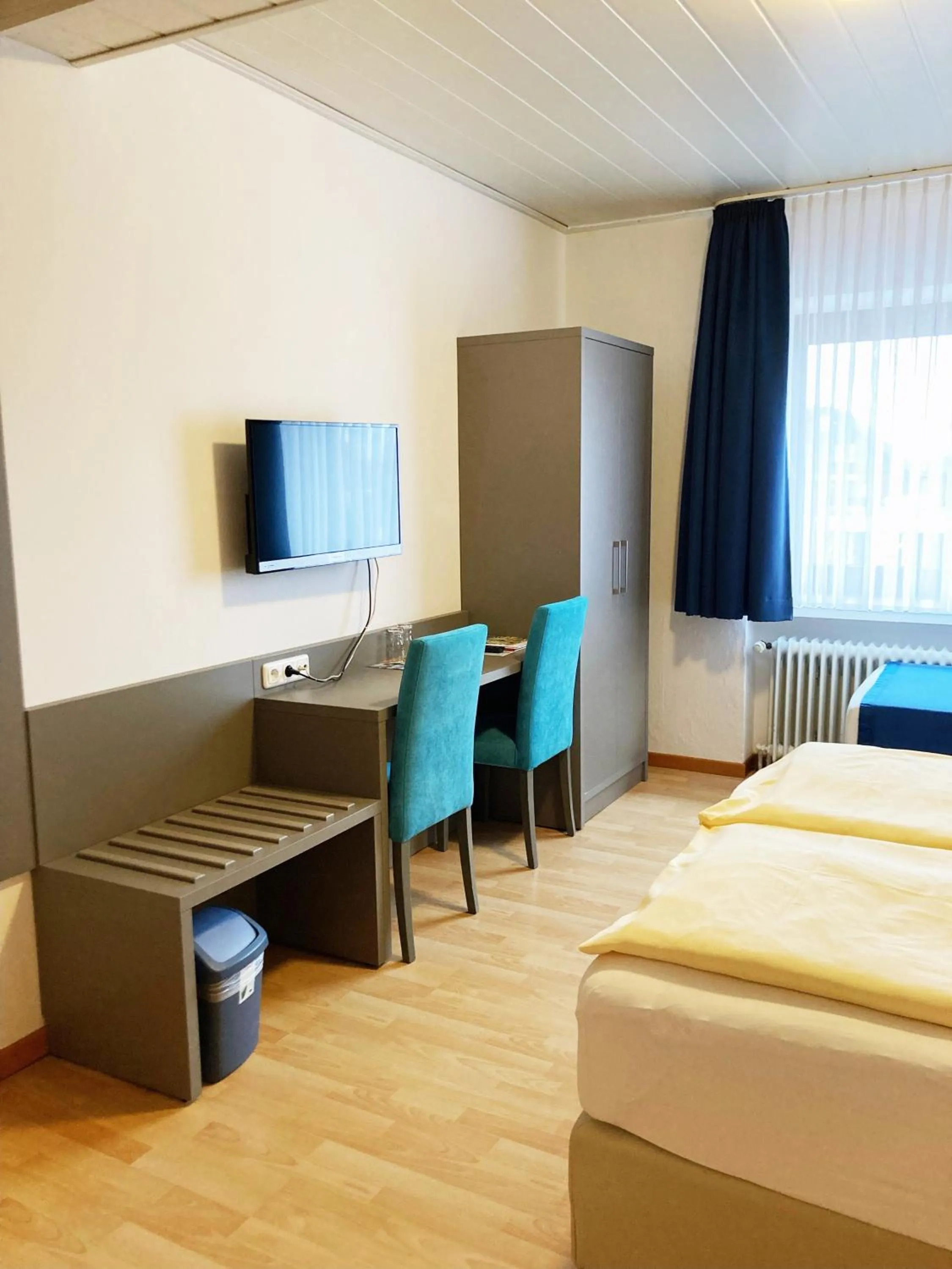 Bed in Familien- und Aparthotel Strandhof