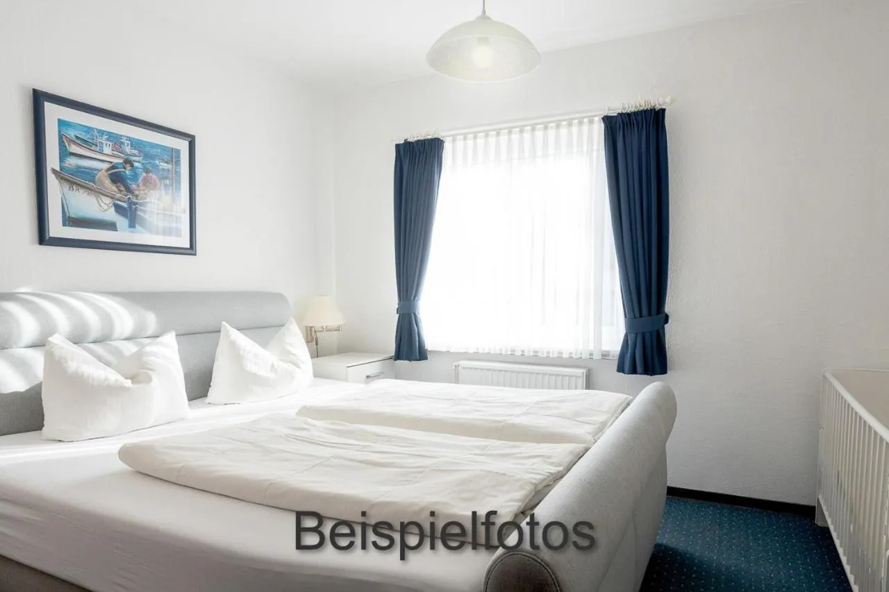 Bed in Familien- und Aparthotel Strandhof