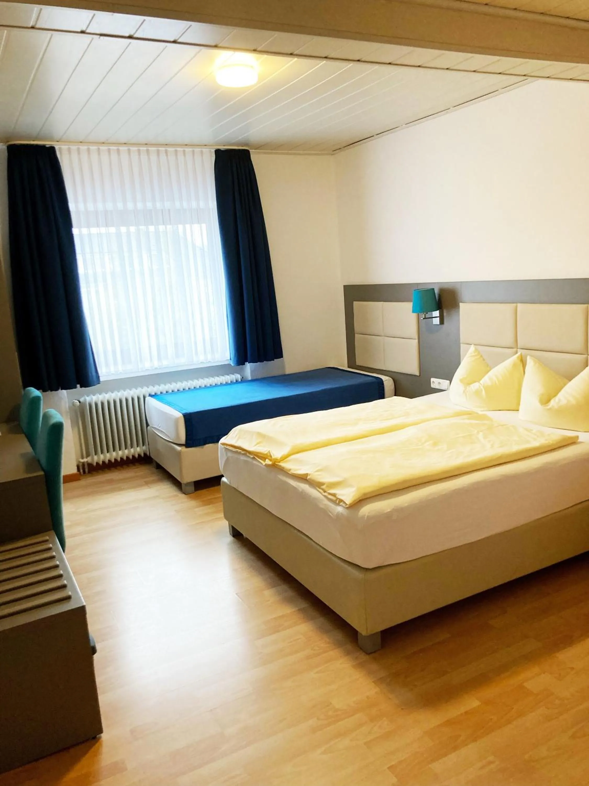 Bed in Familien- und Aparthotel Strandhof