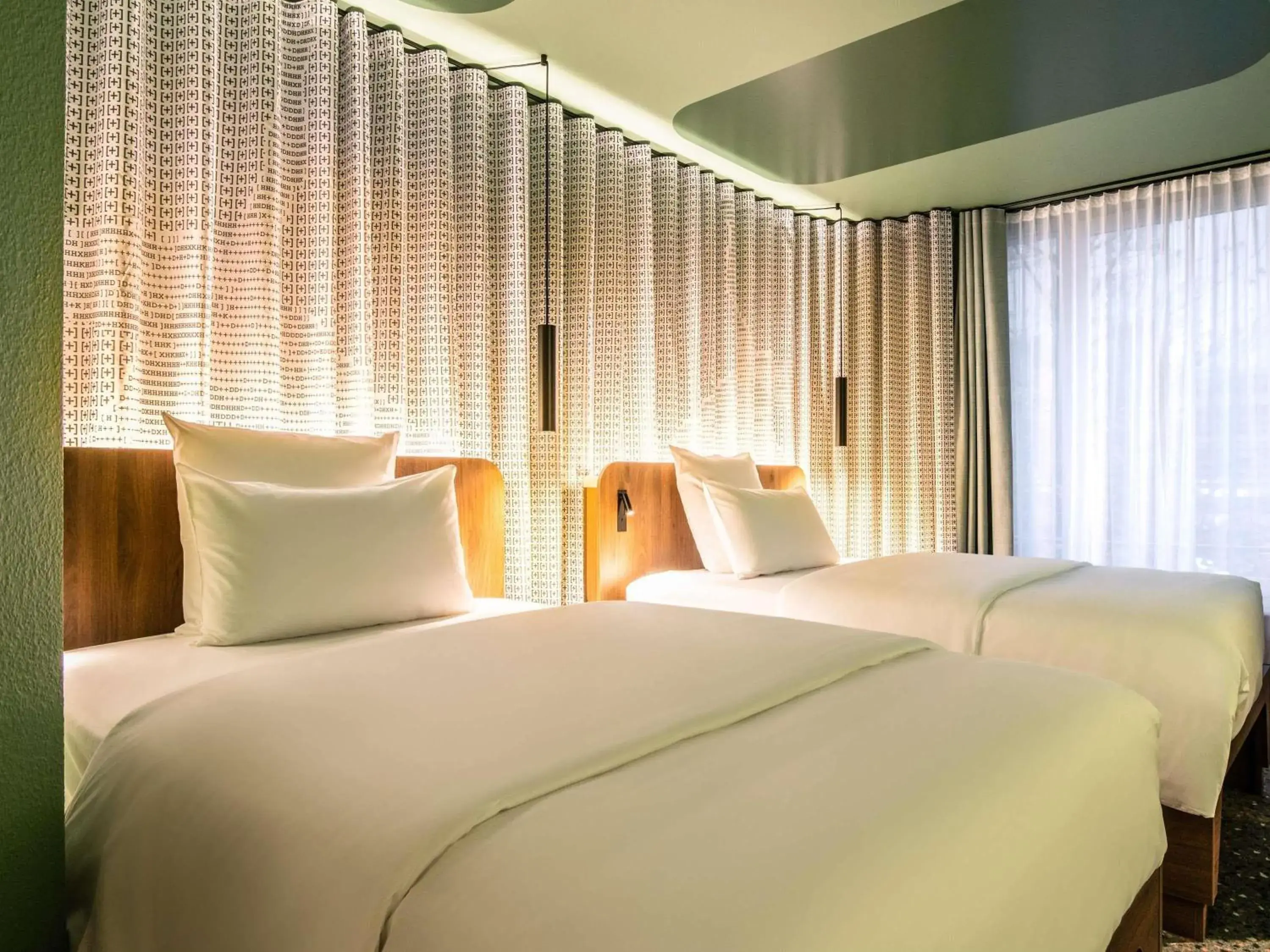 TRIBE Extra Twin Room in TRIBE Düsseldorf TRIBE Extra Twin Room in TRIBE Düsseldorf