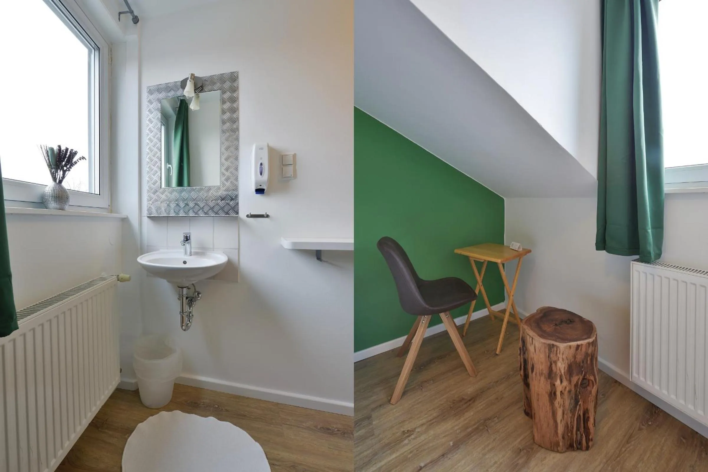 Decorative detail in Townside Hostel Bremen